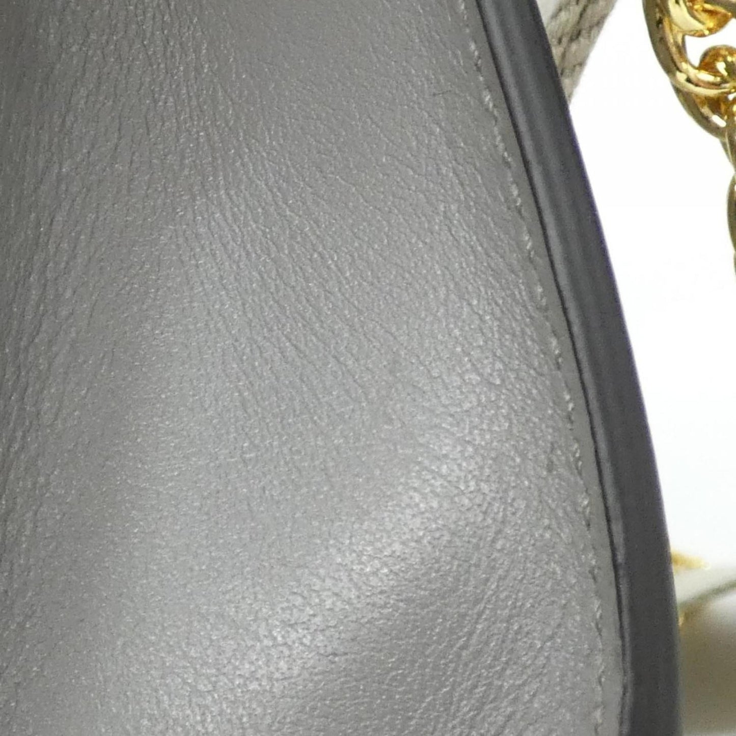 Gucci Gray Leather Shoulder Bag