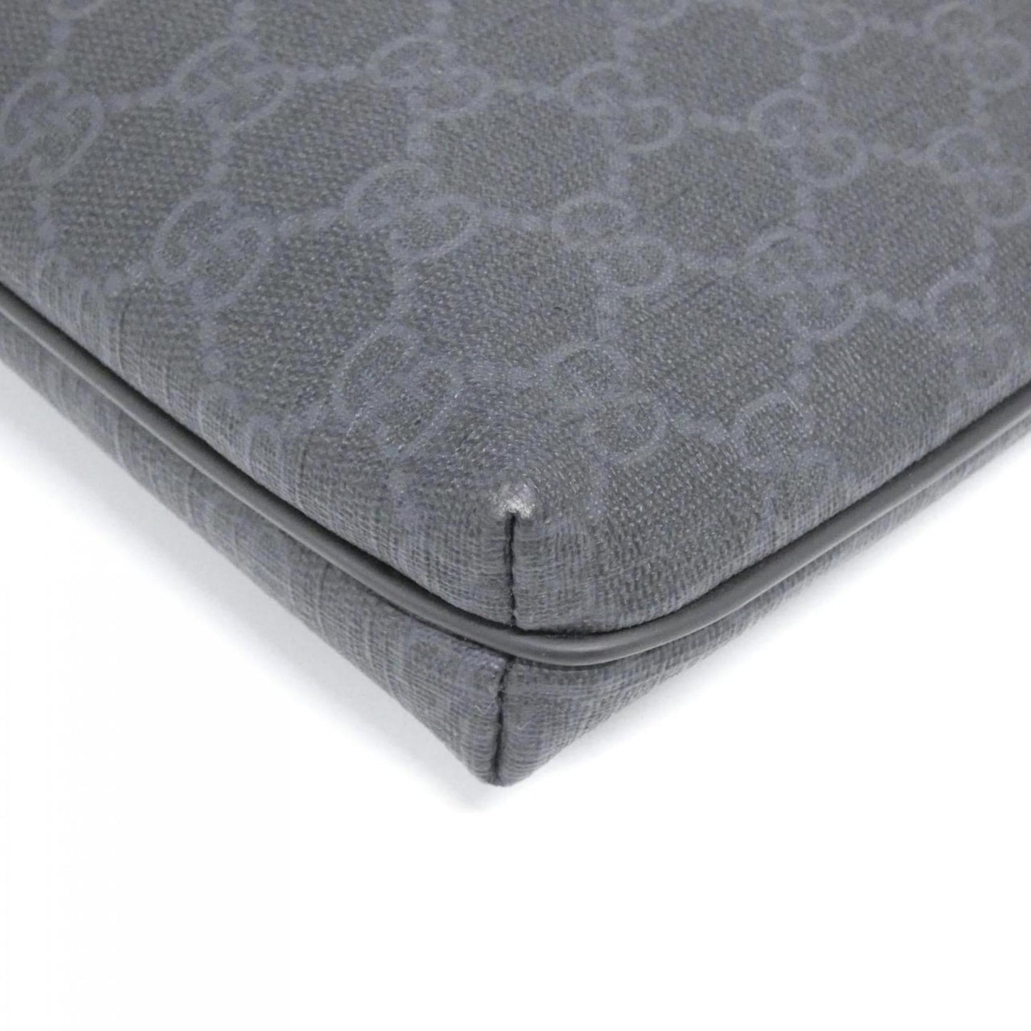 Gucci Black Gray Gg Supreme Shoulder Bag