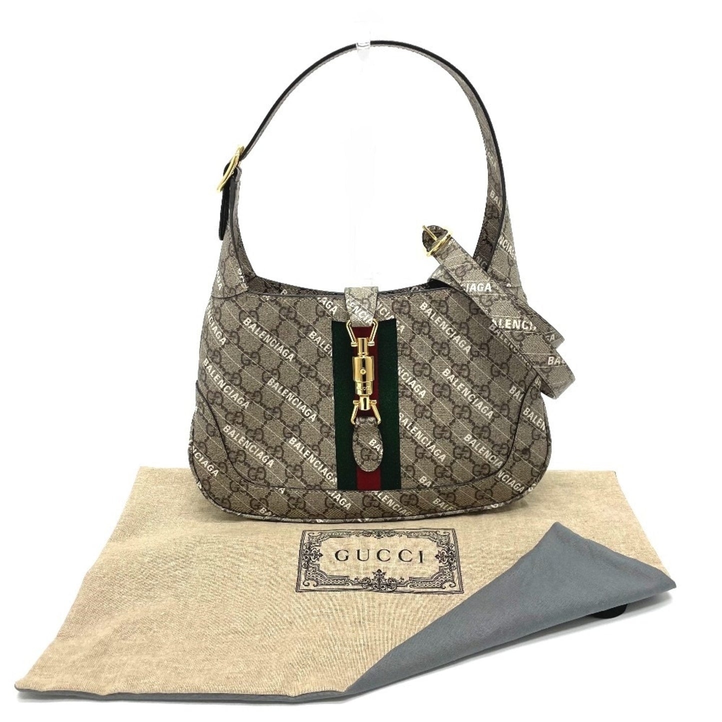 Gucci Beige Gg Supreme Handbag