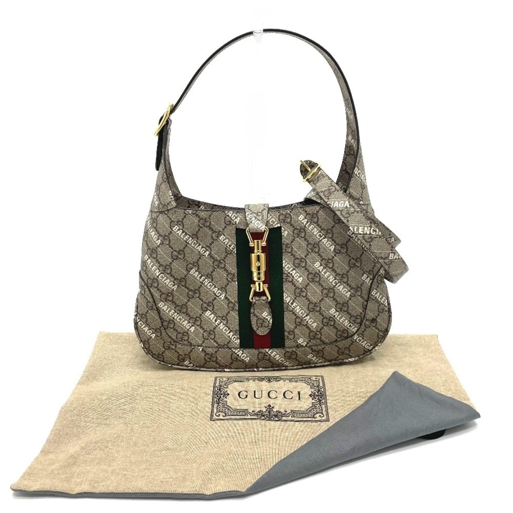 Gucci Beige Gg Supreme Handbag