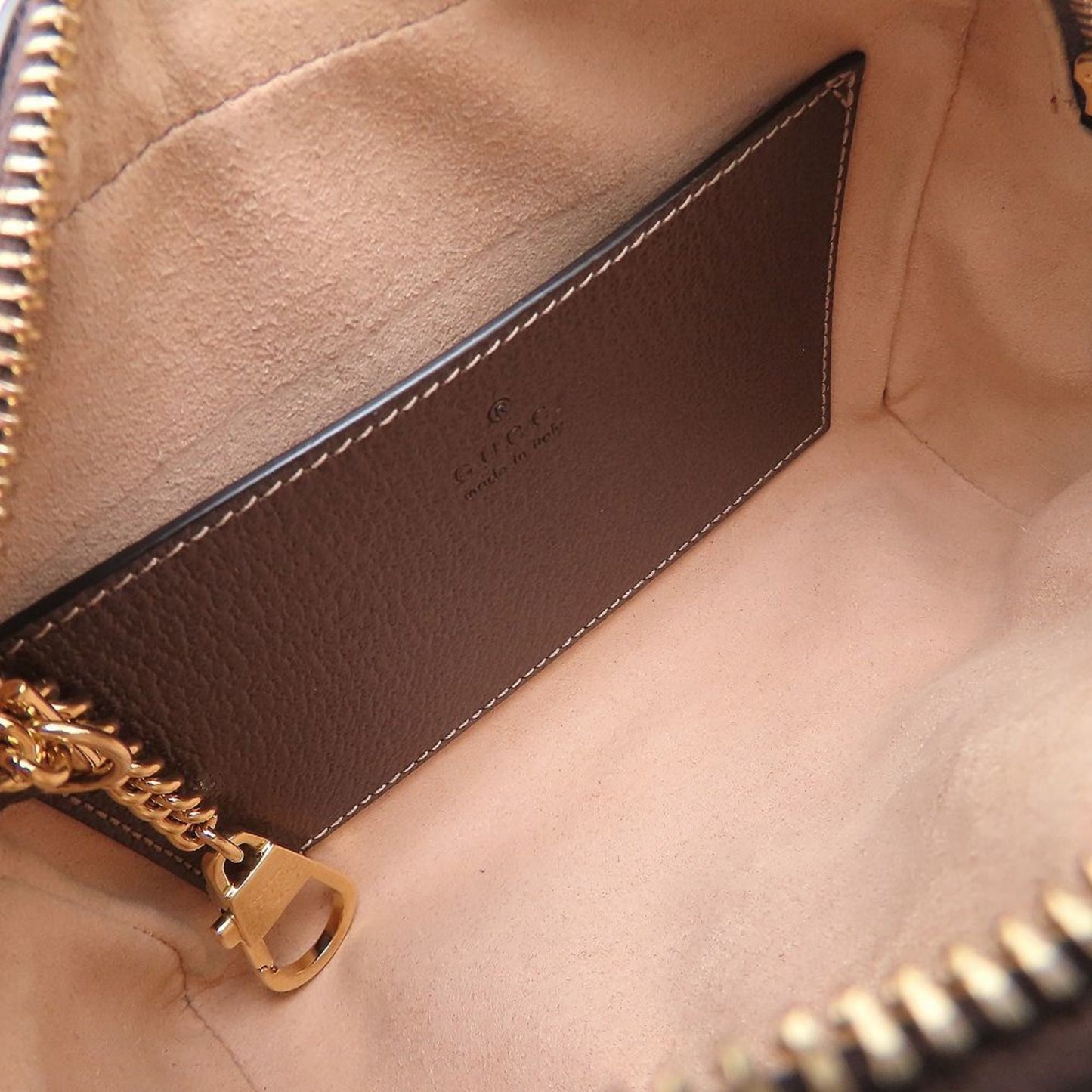 Gucci Beige Gg Supreme Leather Shoulder Bag
