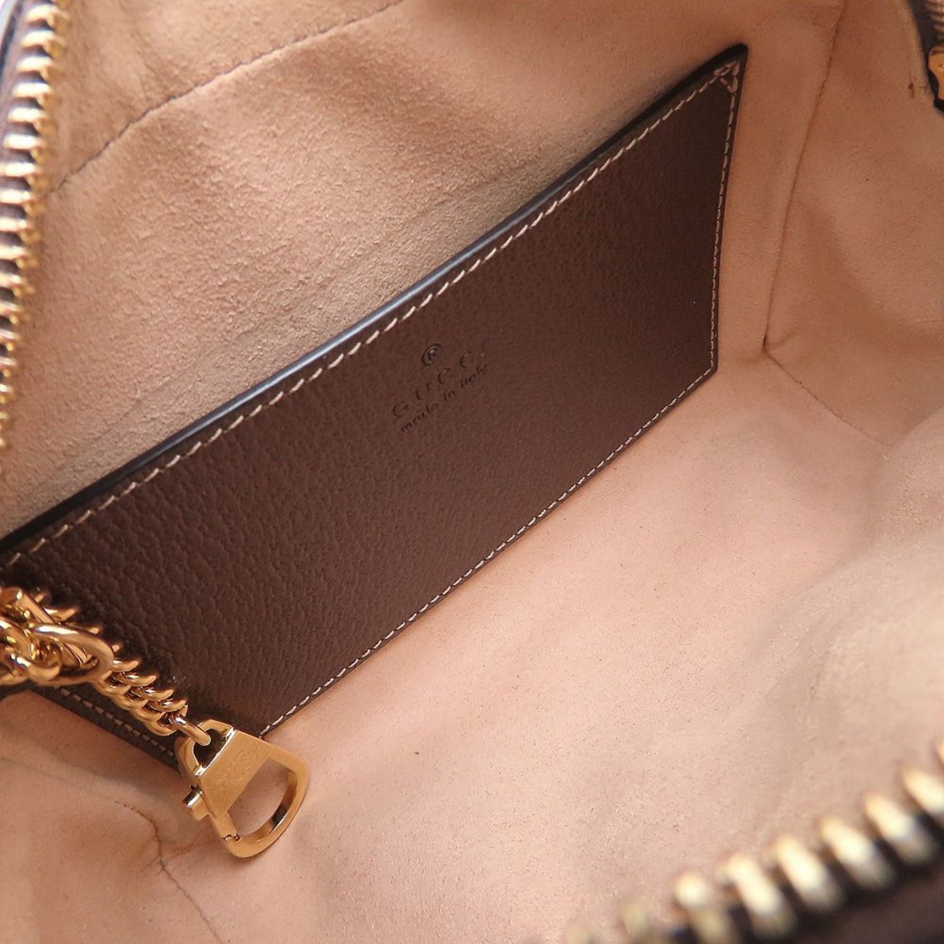 Gucci Beige Gg Supreme Leather Shoulder Bag