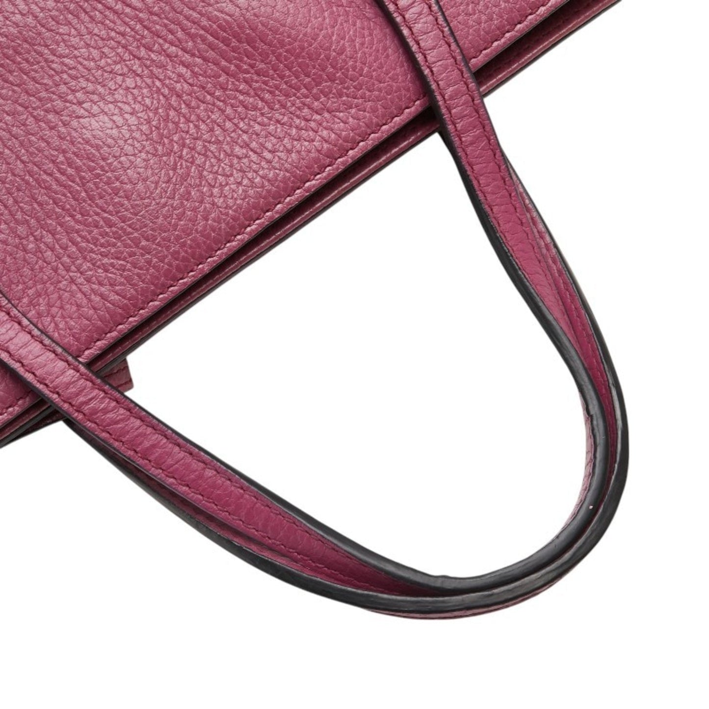 Gucci Purple Leather Handbag Shoulder Bag