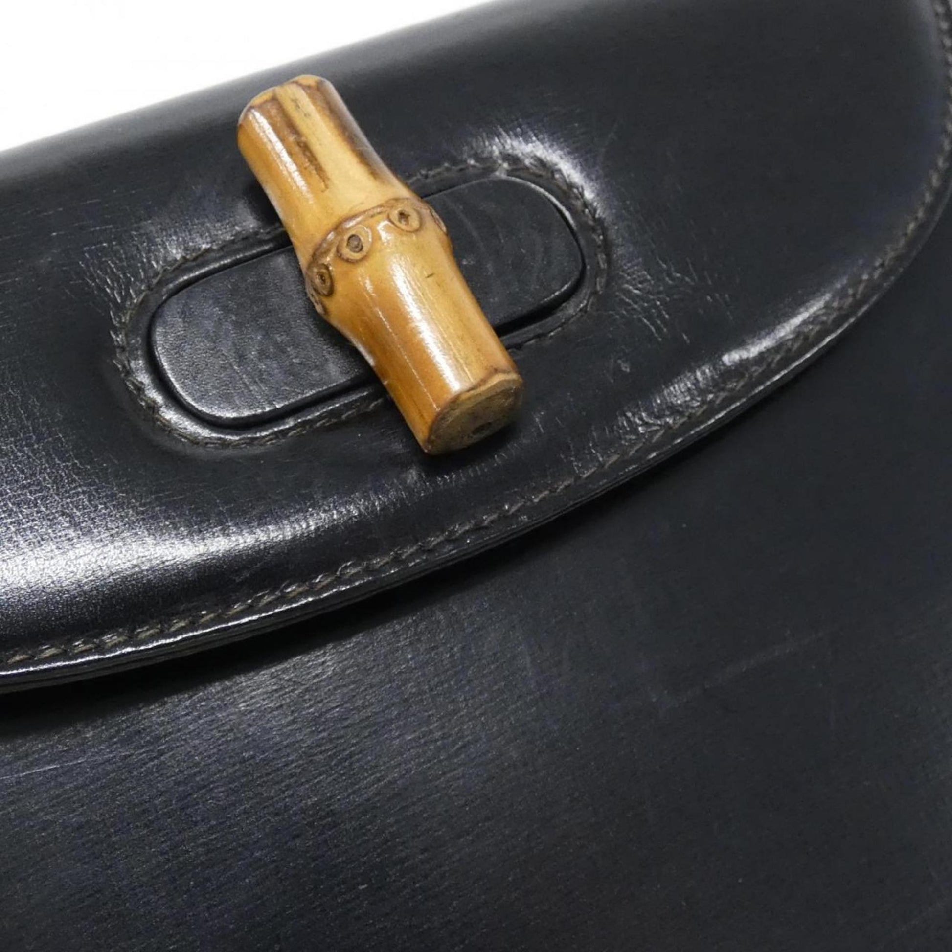 Gucci Black Leather Handbag
