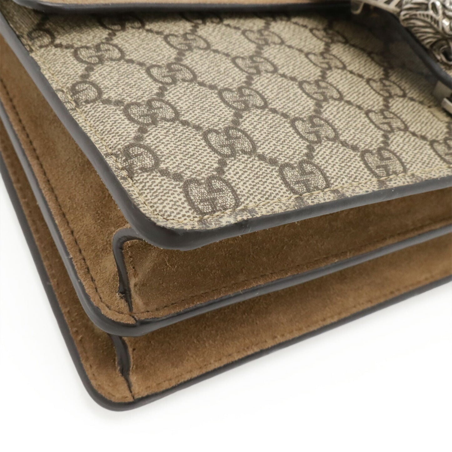 Gucci Beige Gg Supreme Shoulder Bag