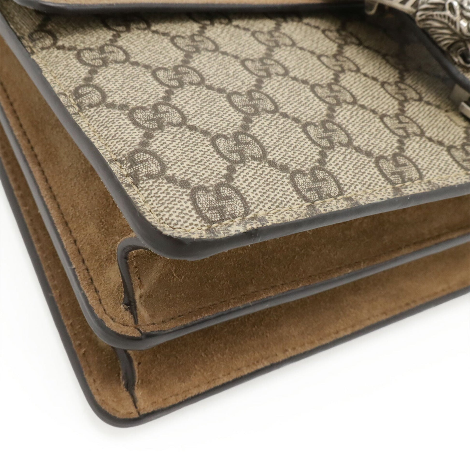 Gucci Beige Gg Supreme Shoulder Bag