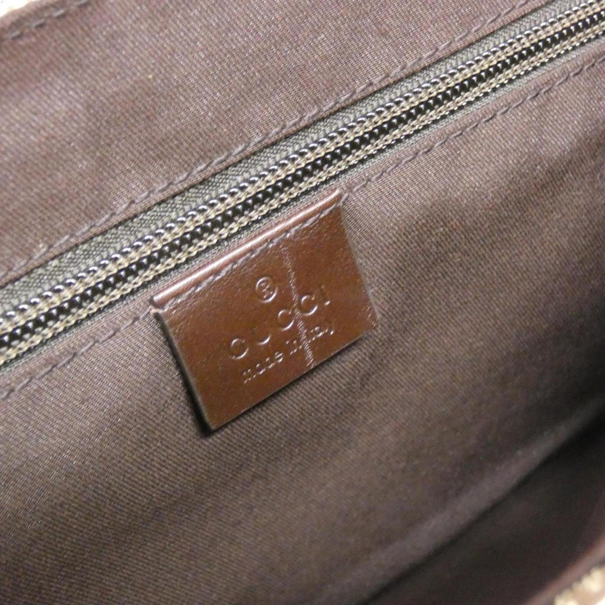 Gucci Beige Brown Gg Canvas Fanny Pack