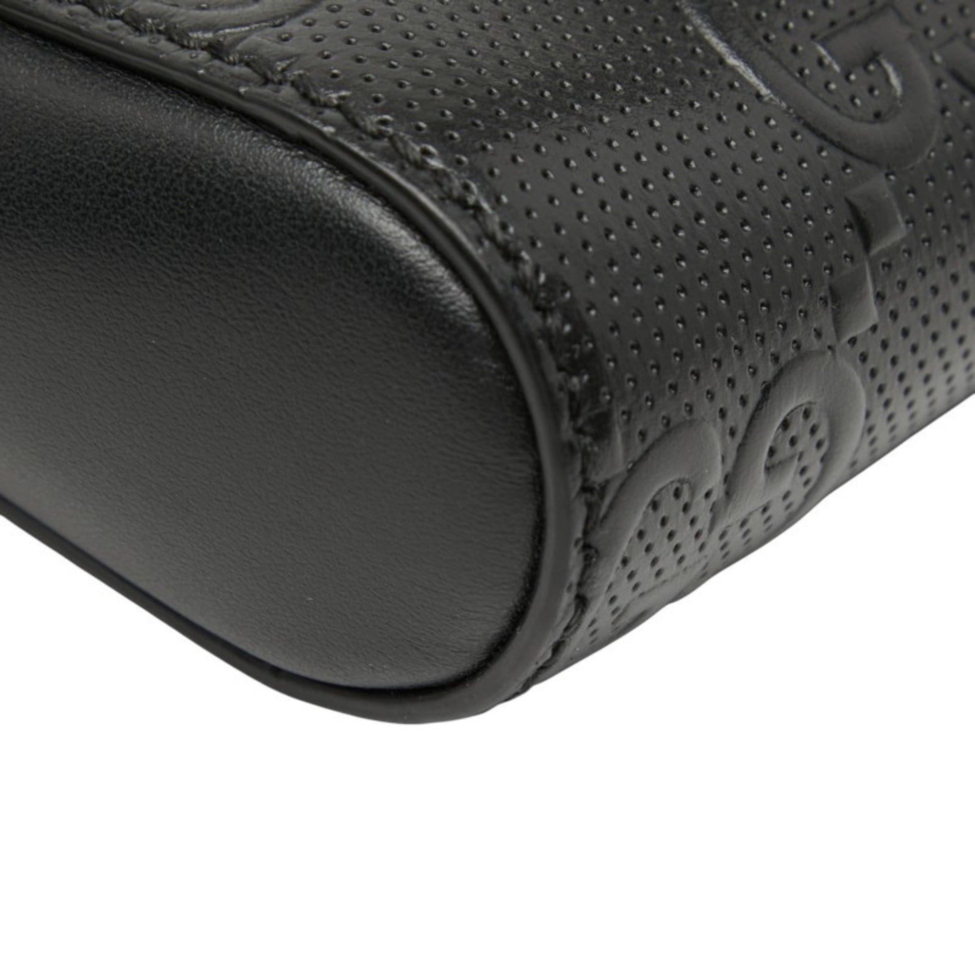Gucci Black Leather Fanny Pack