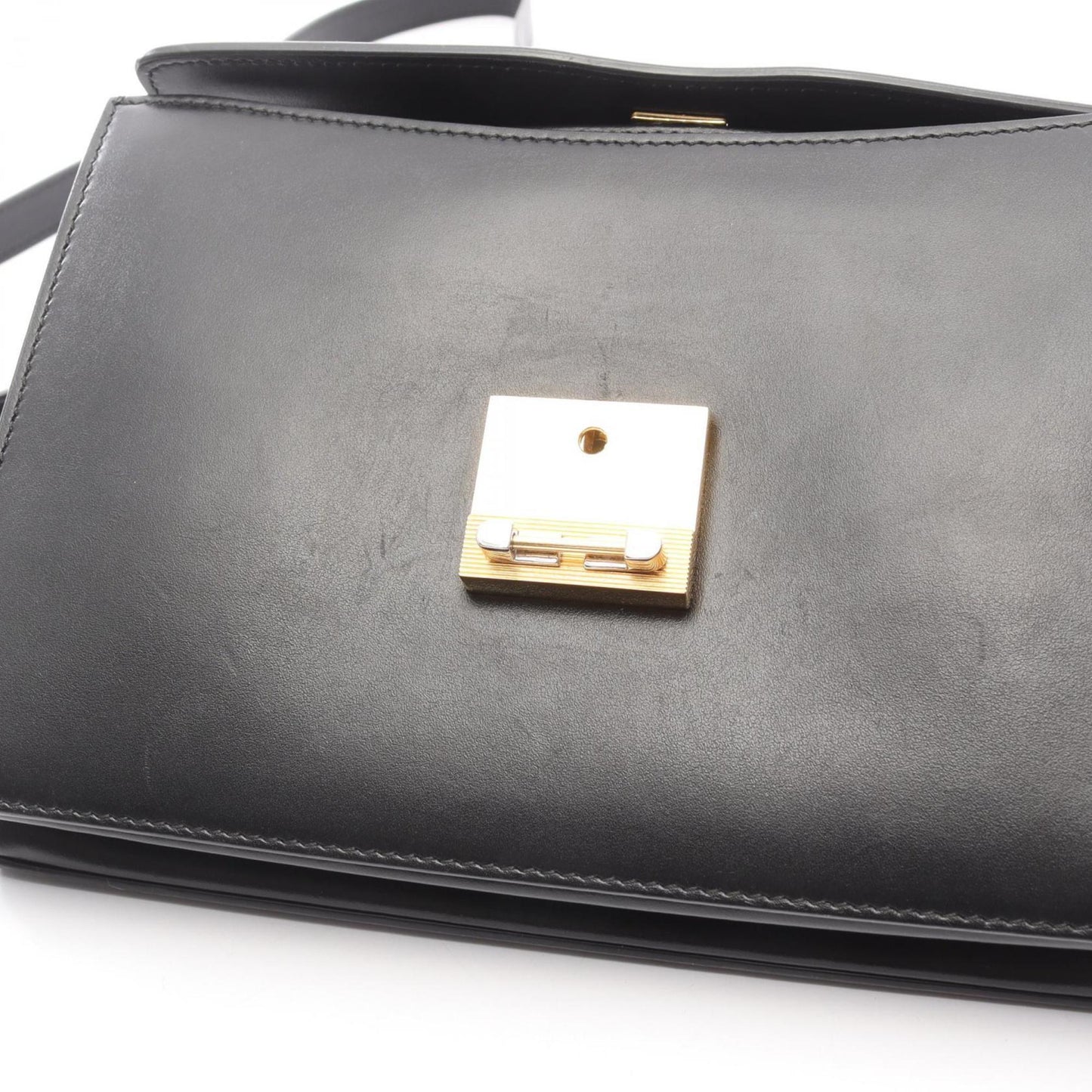 Gucci Black Leather Shoulder Bag