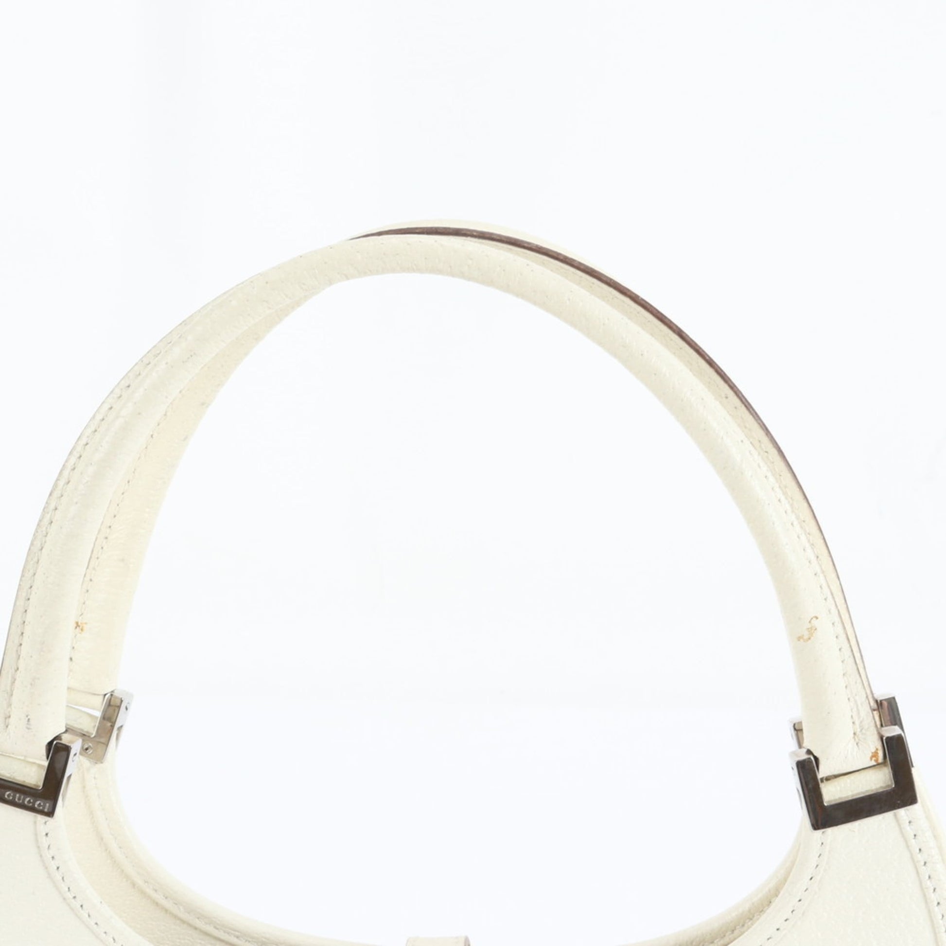 Gucci Ivory Leather Tote Bag