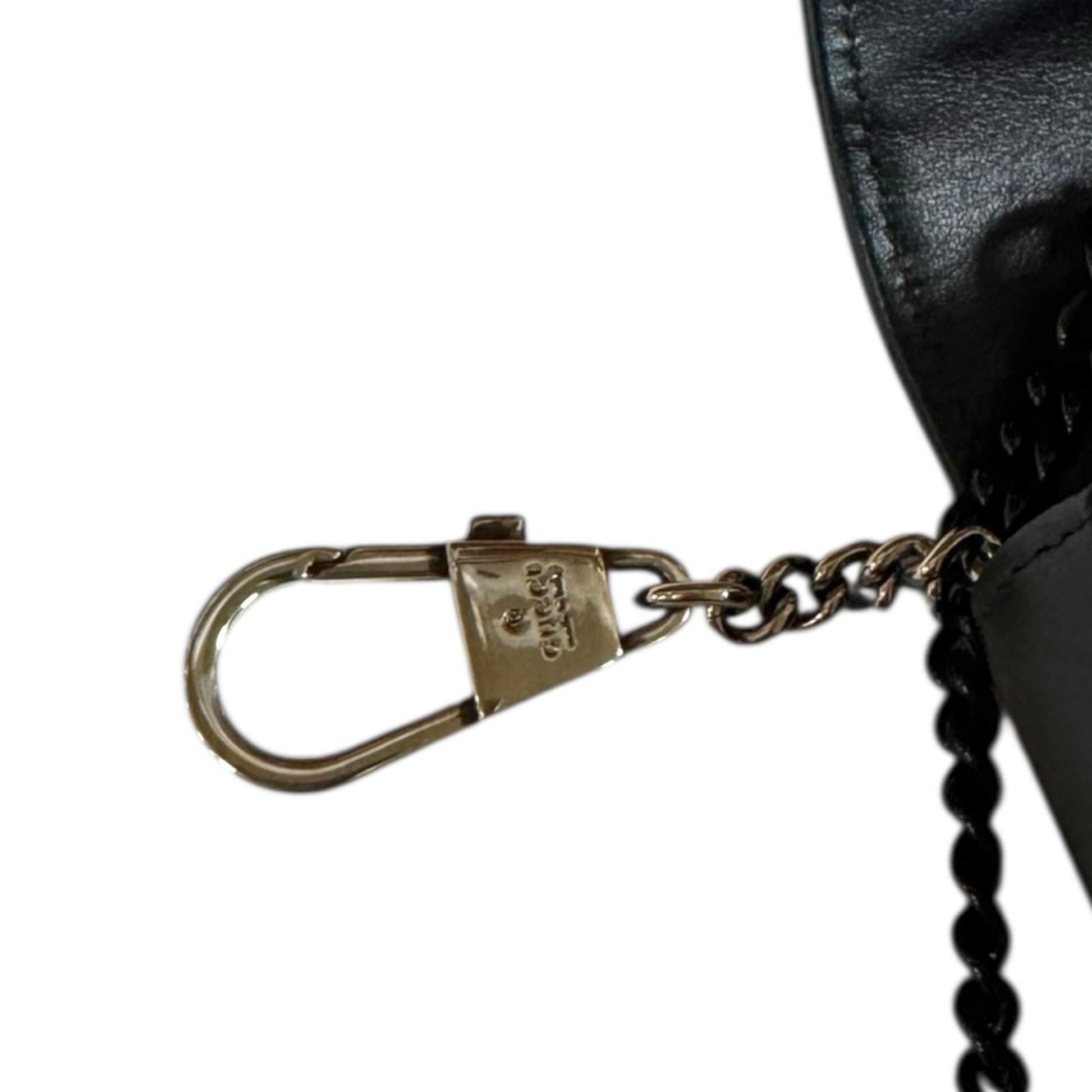 Gucci Gg Marmont Black Leather Shoulder Bag