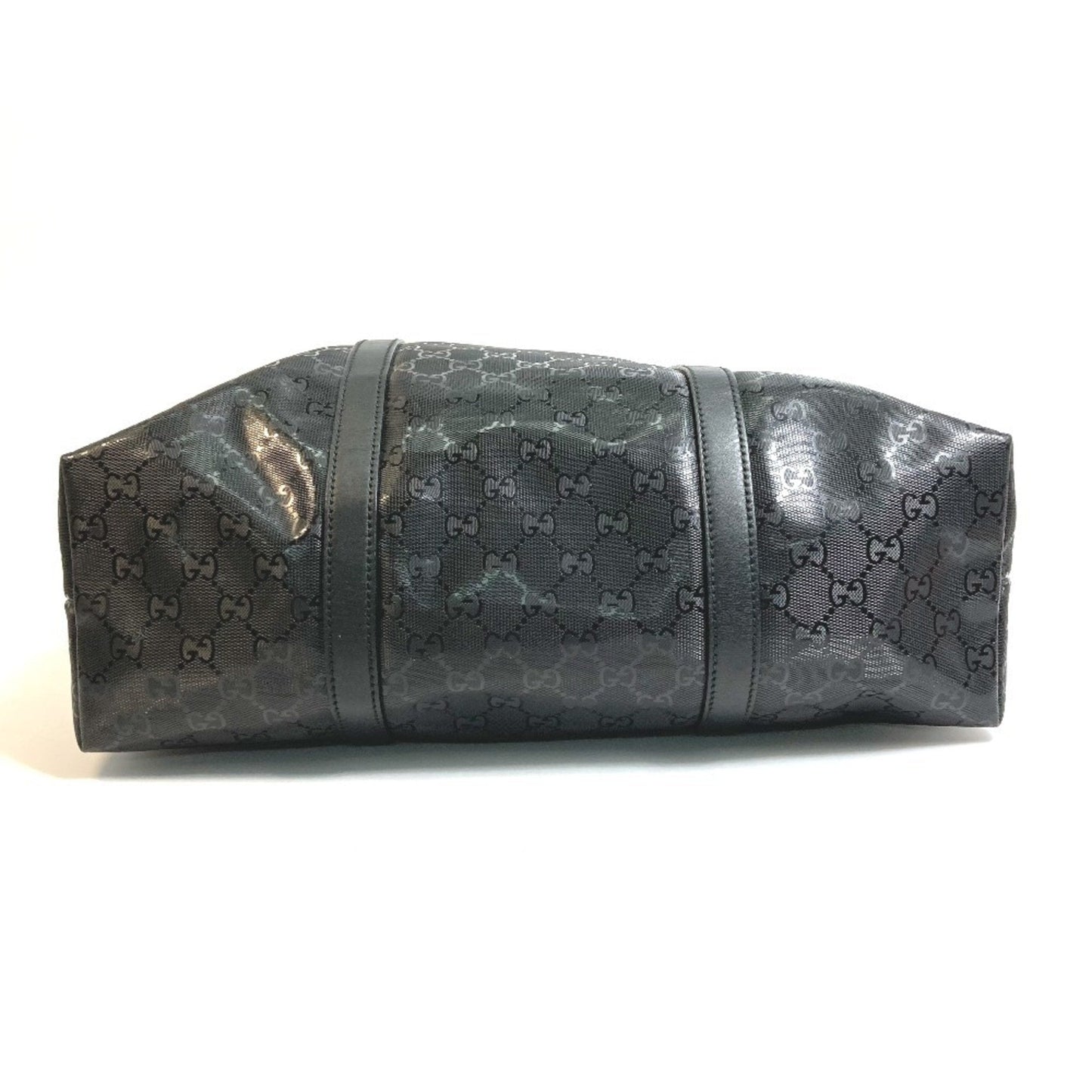 Gucci Black Gg Imprimé Tote Bag