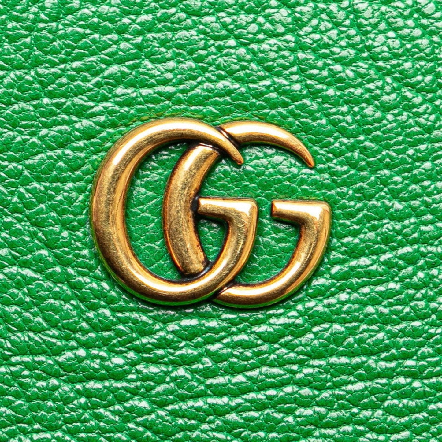 Gucci Green Leather Shoulder Bag