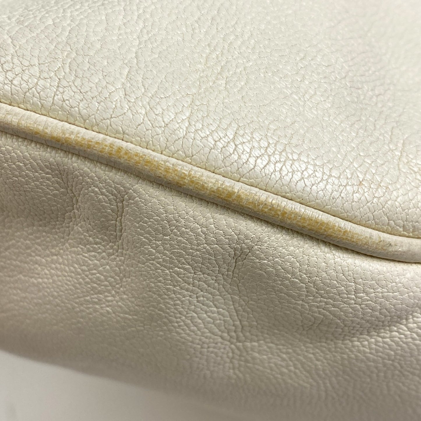 Gucci Ivory Leather Handbag Shoulder Bag
