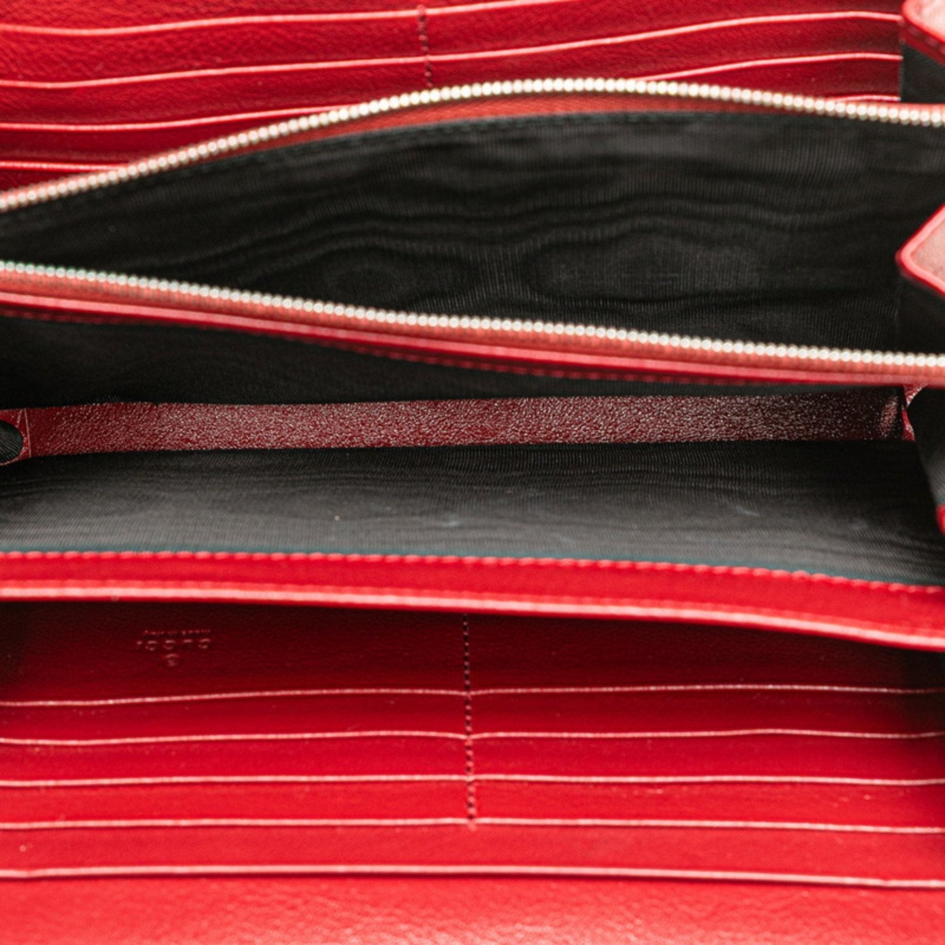 Gucci Red Color White Tweed Leather Shoulder Bag