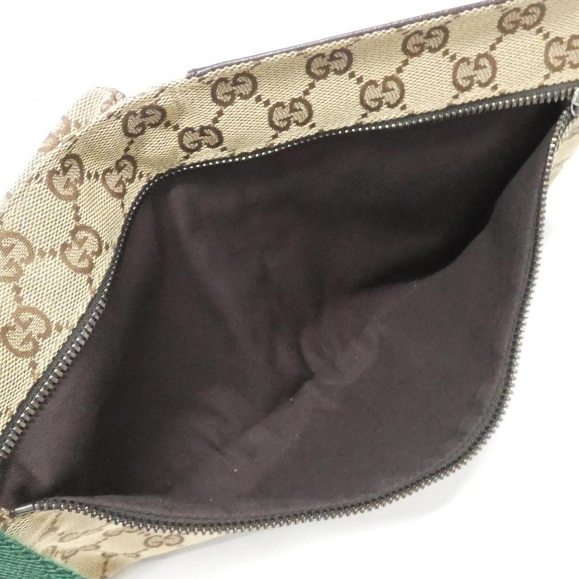 Gucci Beige Gg Canvas Fanny Pack