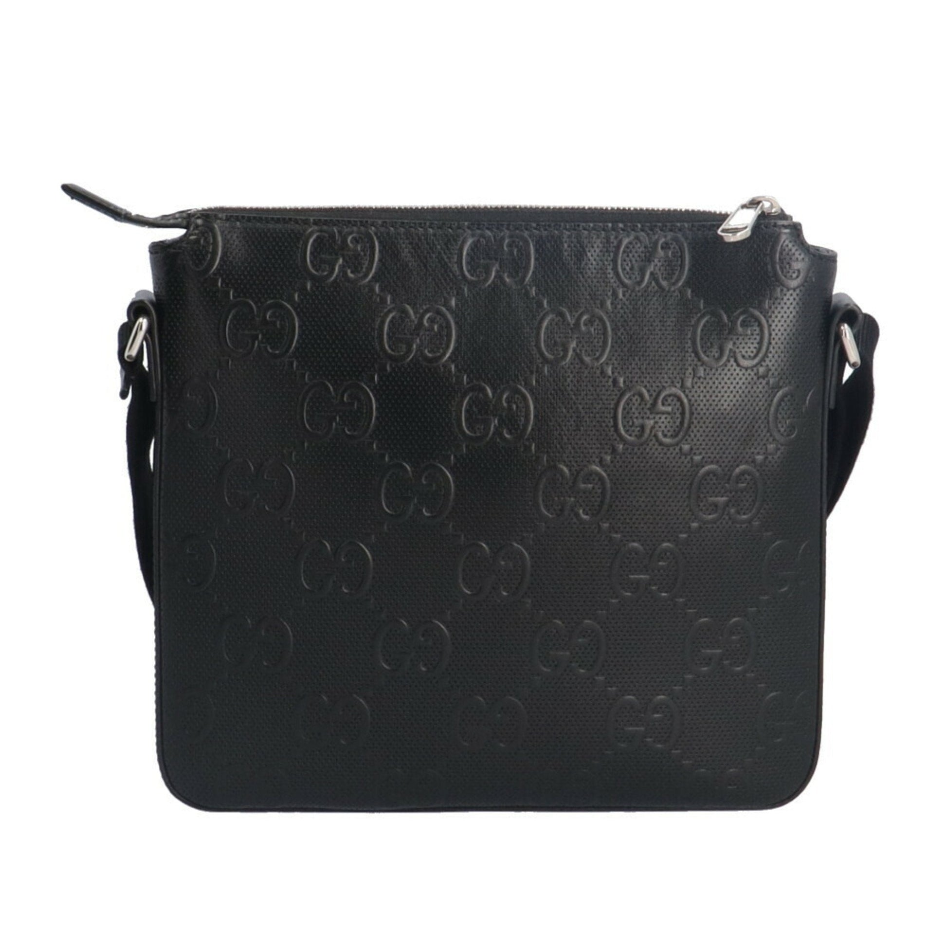 Gucci Black Leather Shoulder Bag