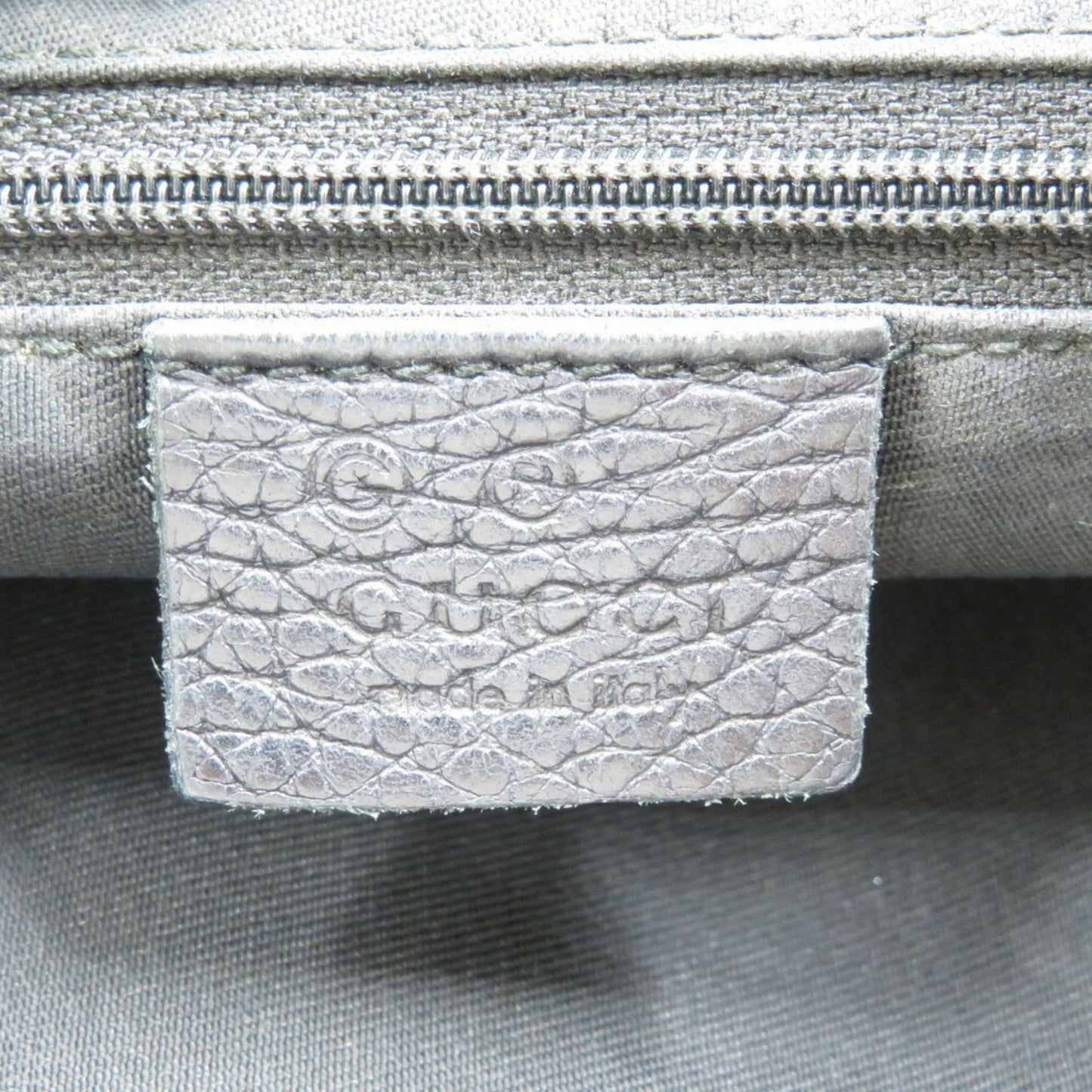 Gucci Black Gg Canvas Leather Shoulder Bag