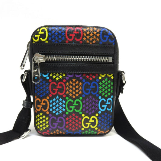 Gucci Black Multi-Color Shoulder Bag