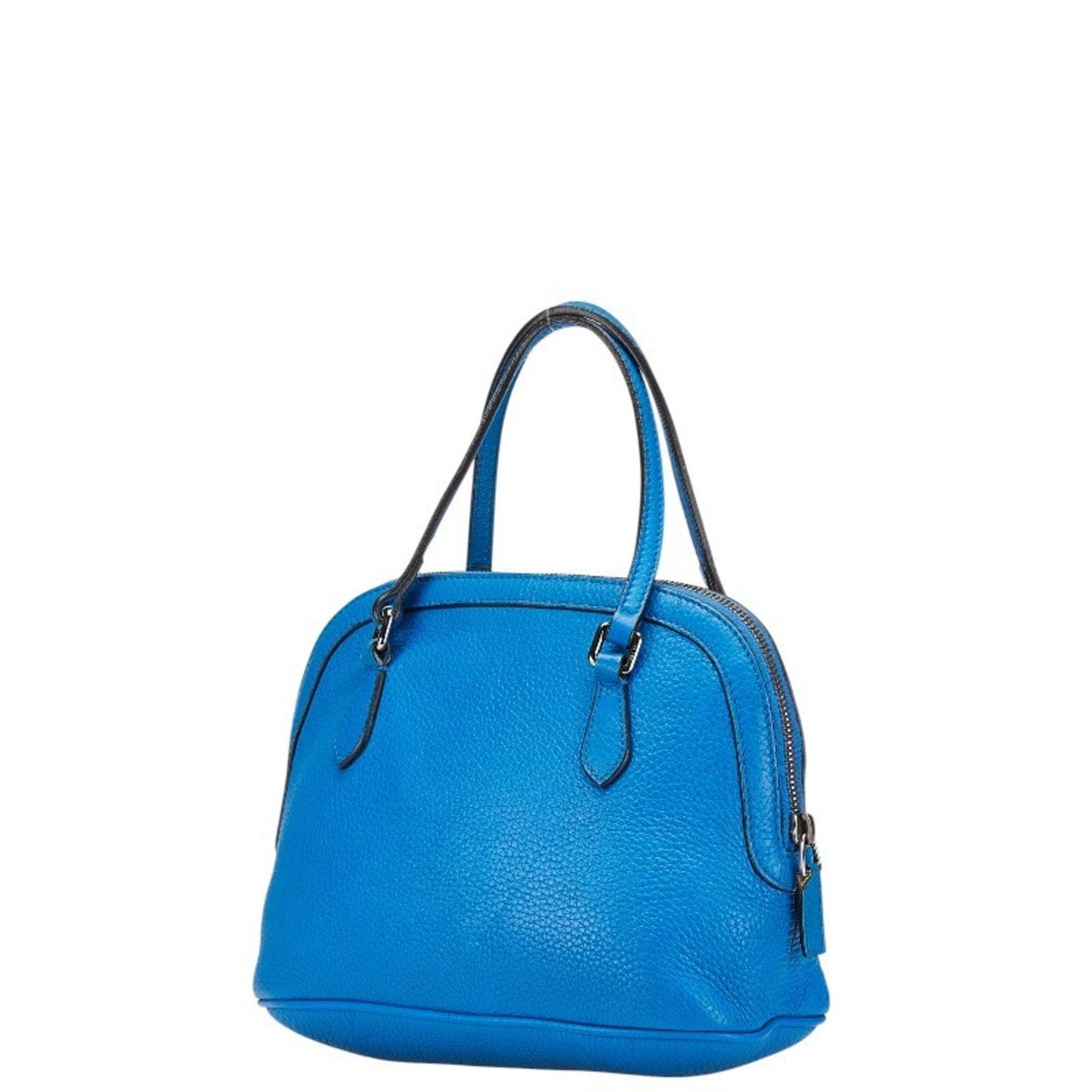 Gucci Blue Leather Handbag Shoulder Bag