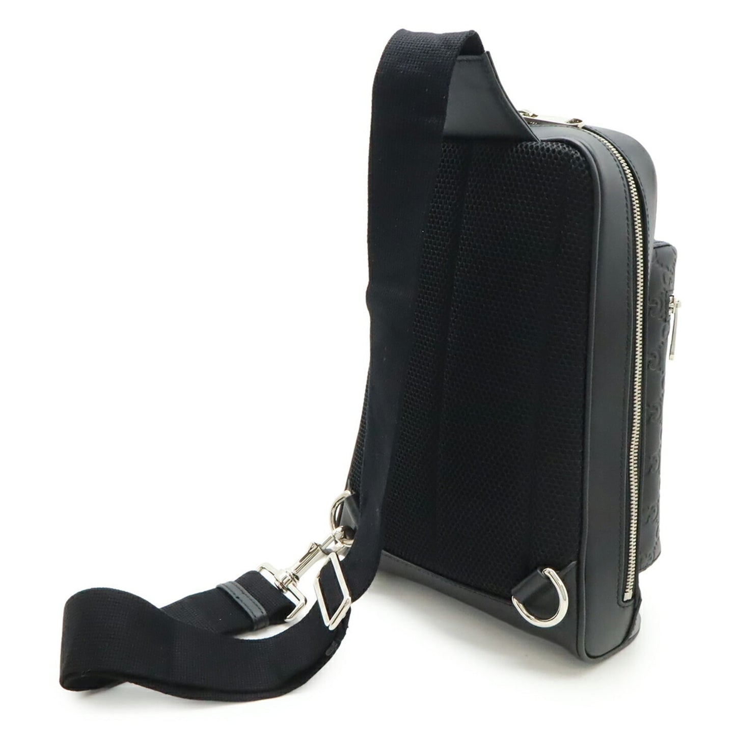 Gucci Black Leather Shoulder Bag