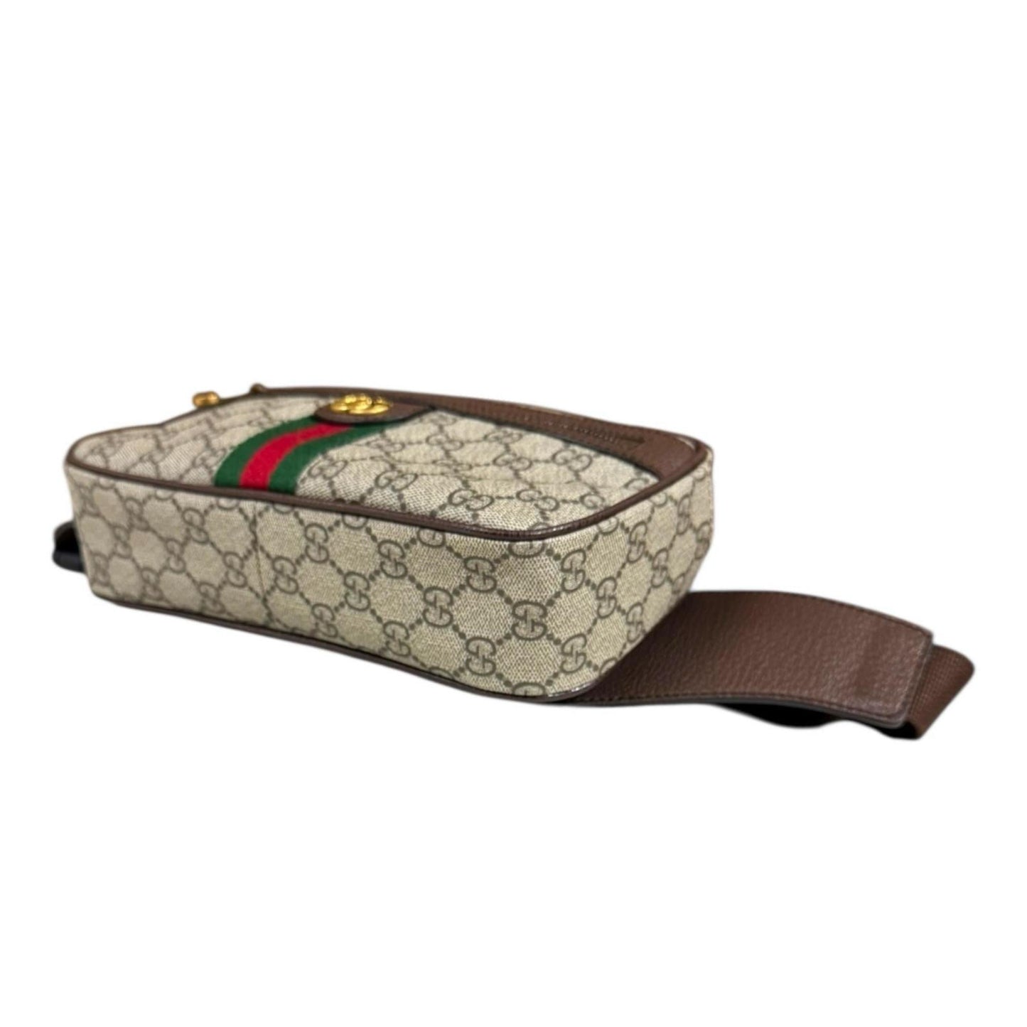 Gucci Beige Gg Supreme Sling Bag