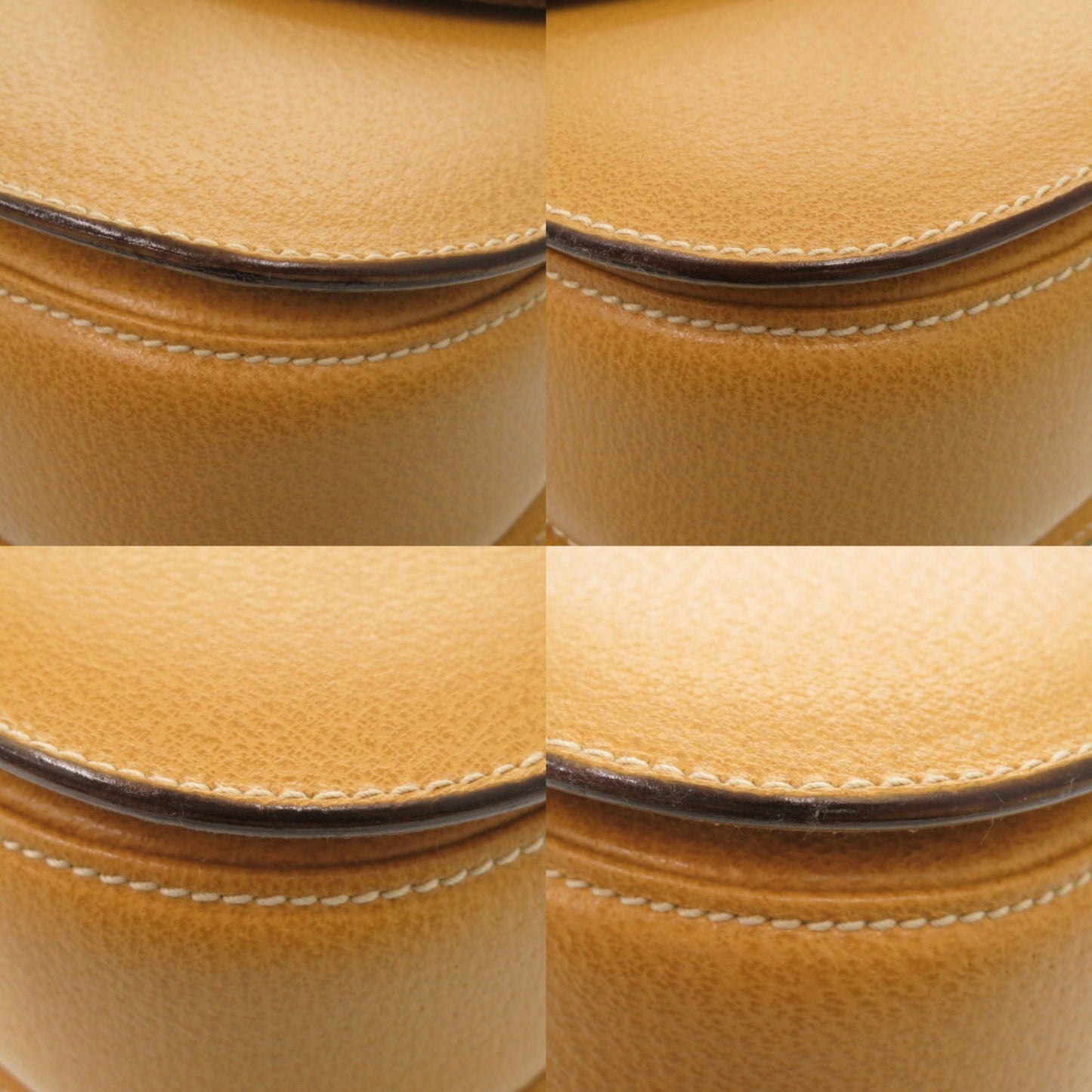 Gucci Yellow Leather Handbag