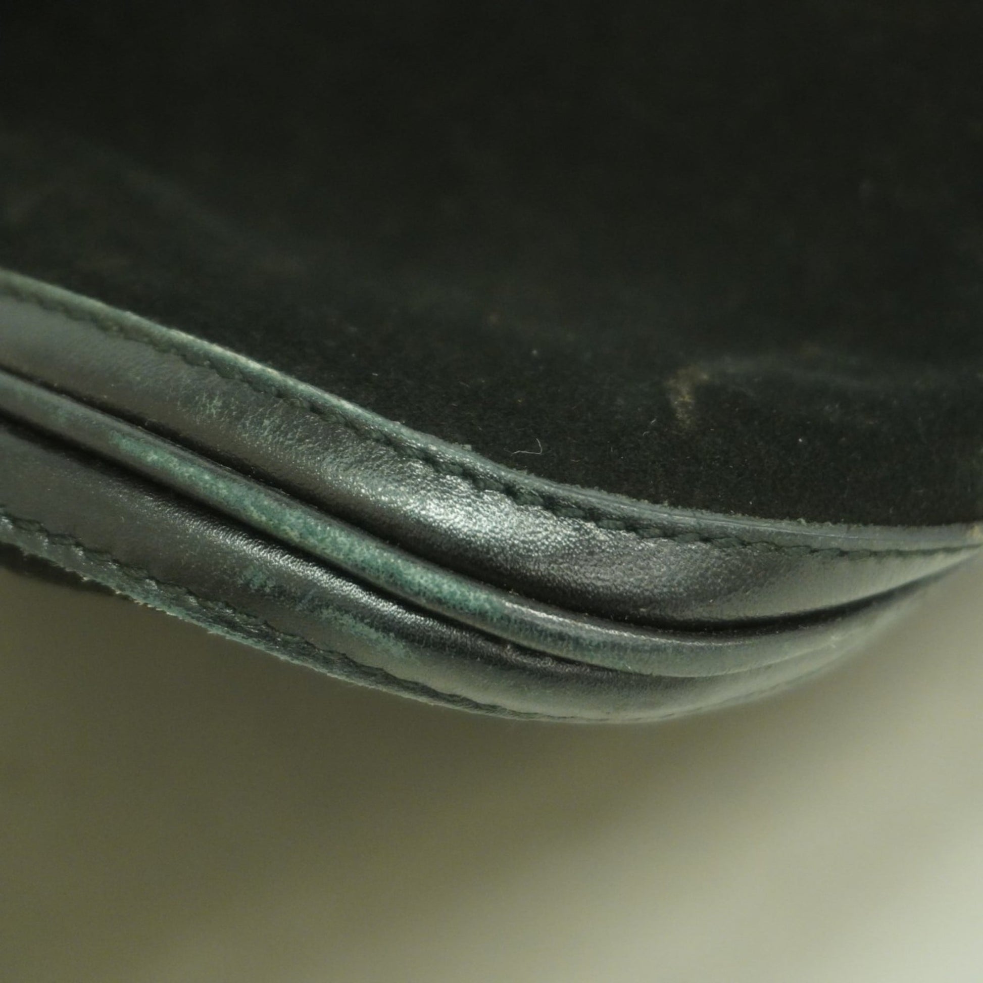 Gucci Black Suede Shoulder Bag