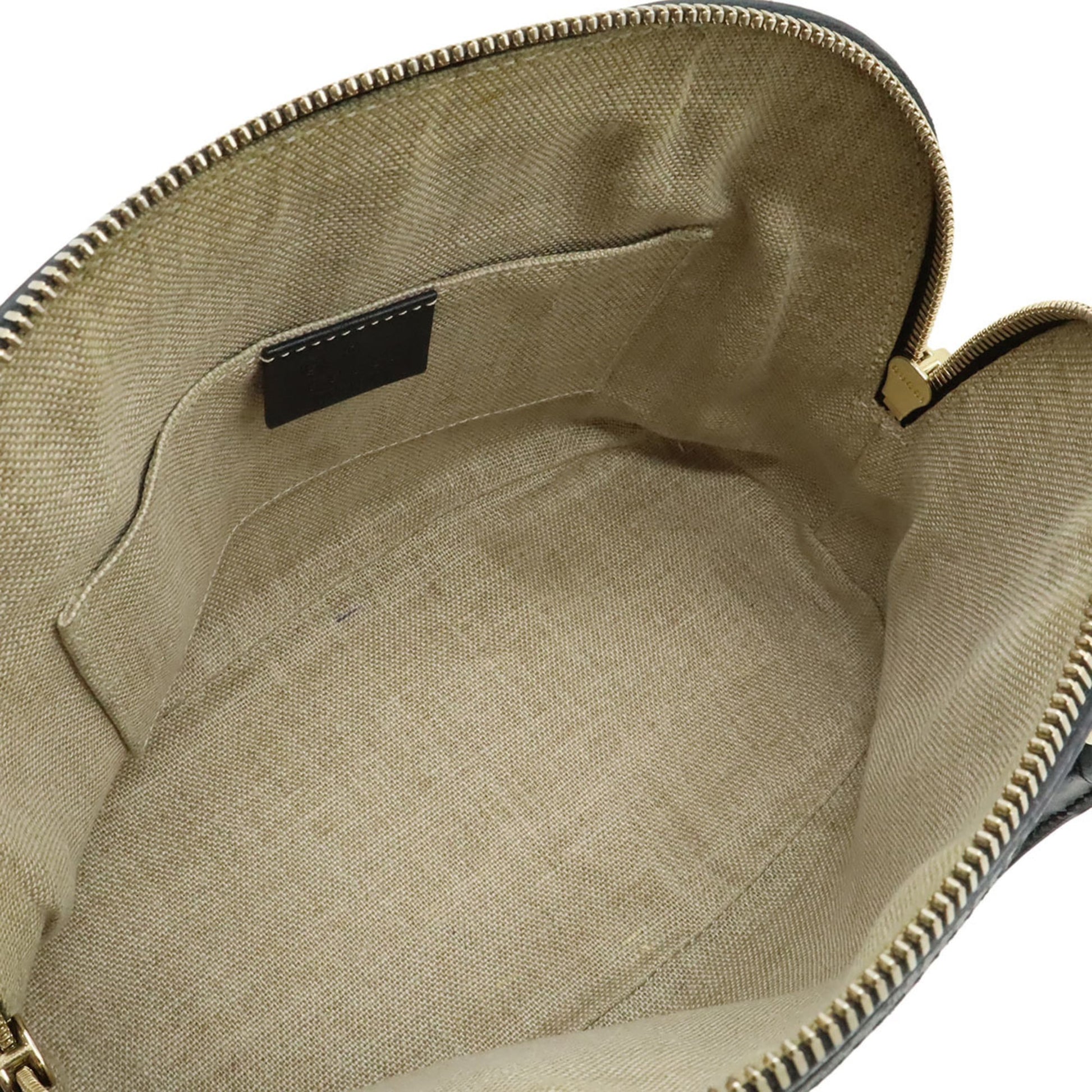 Gucci Black Leather Handbag Shoulder Bag
