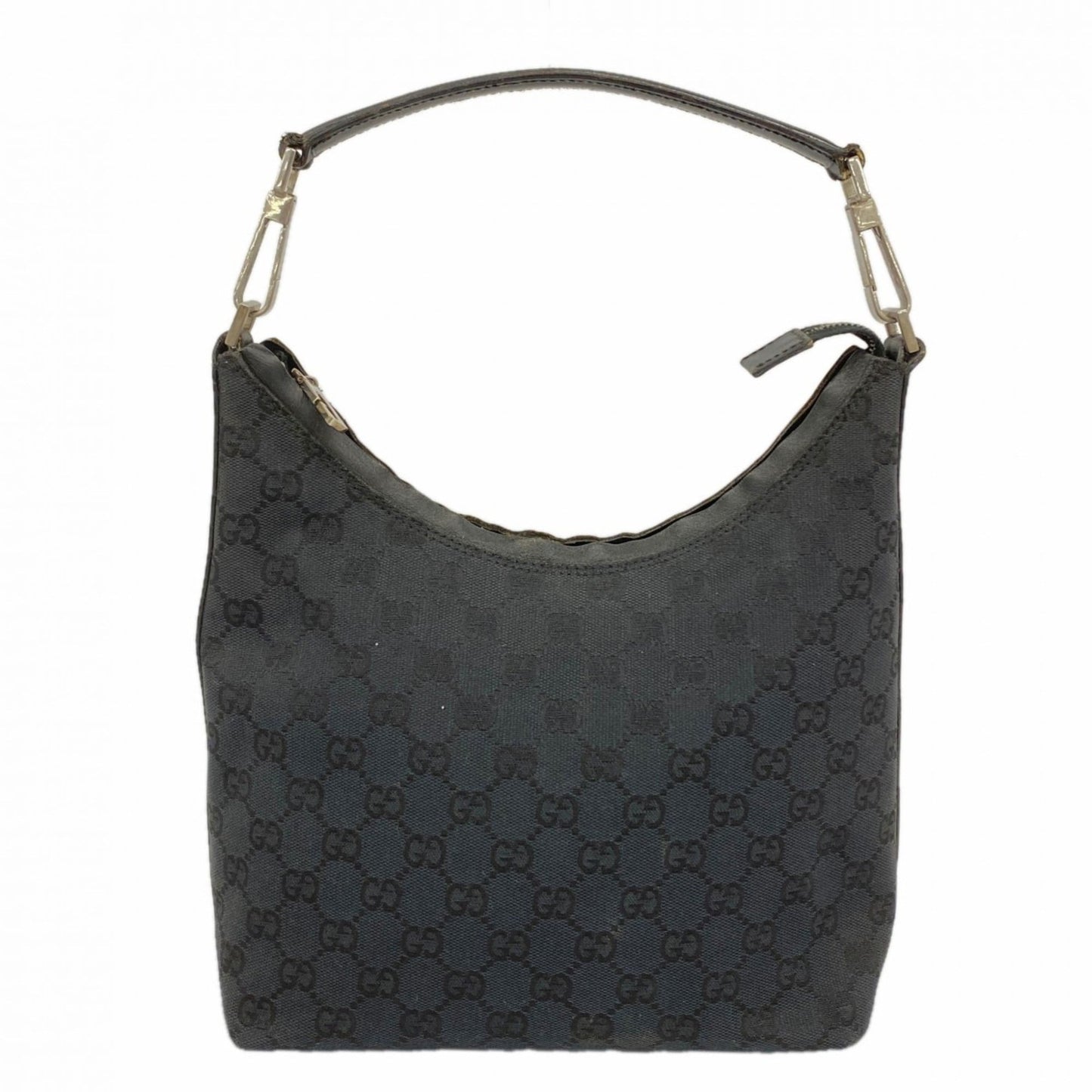 Gucci Black Canvas Shoulder Bag