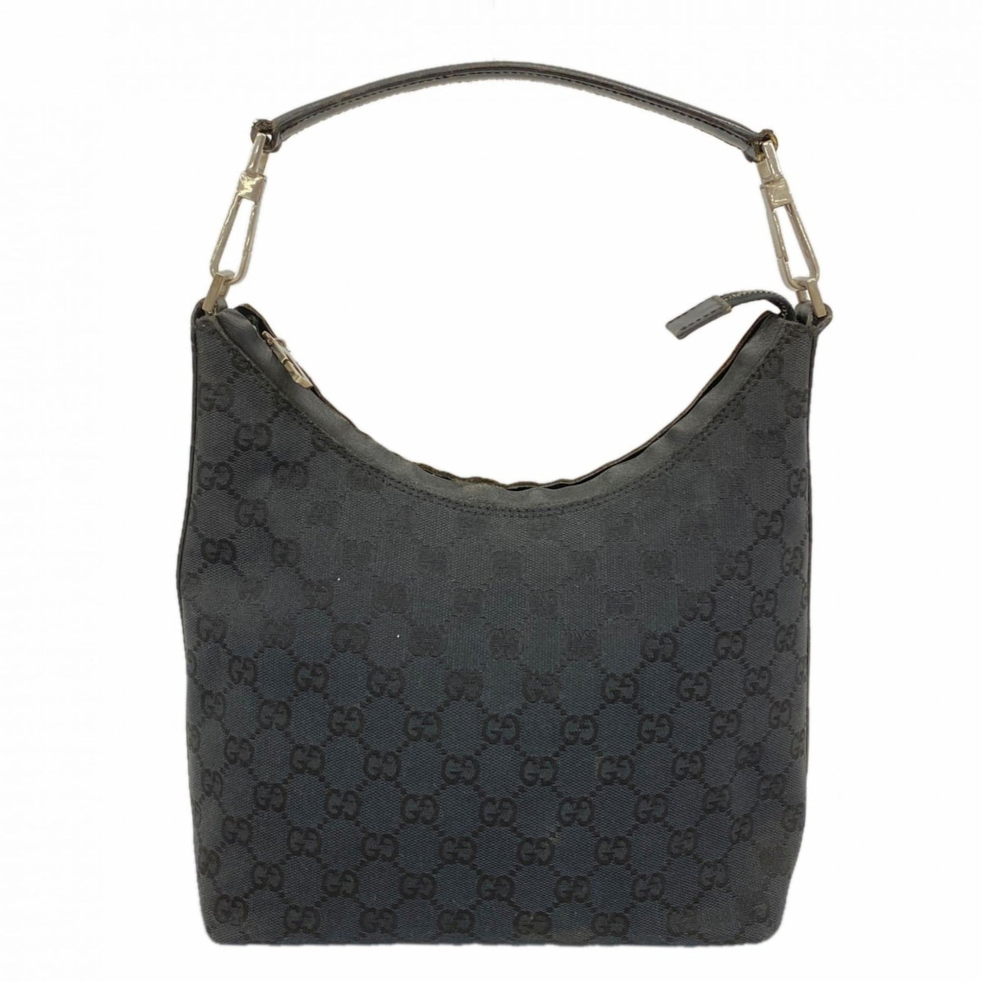 Gucci Black Canvas Shoulder Bag