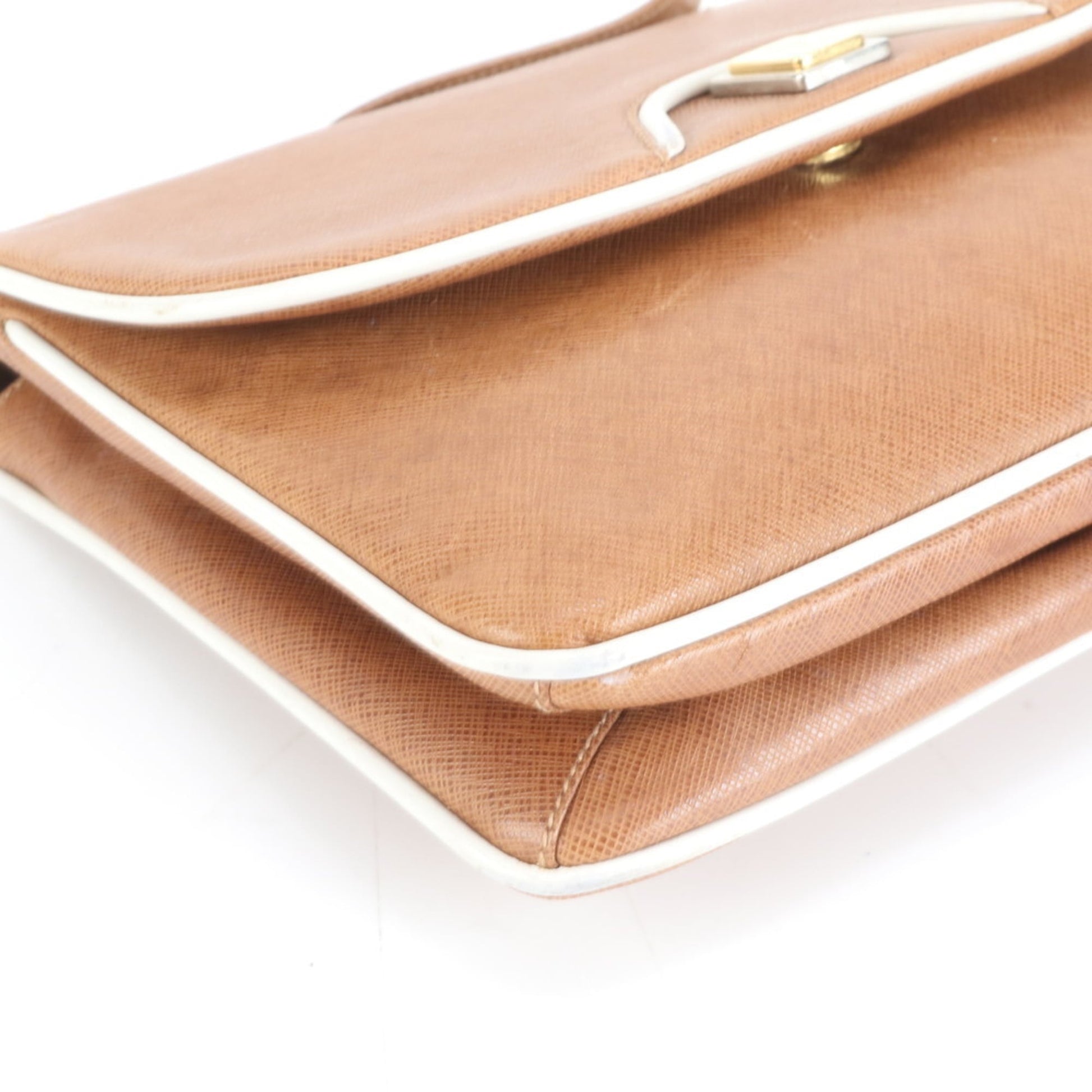 Gucci Brown Leather Shoulder Bag