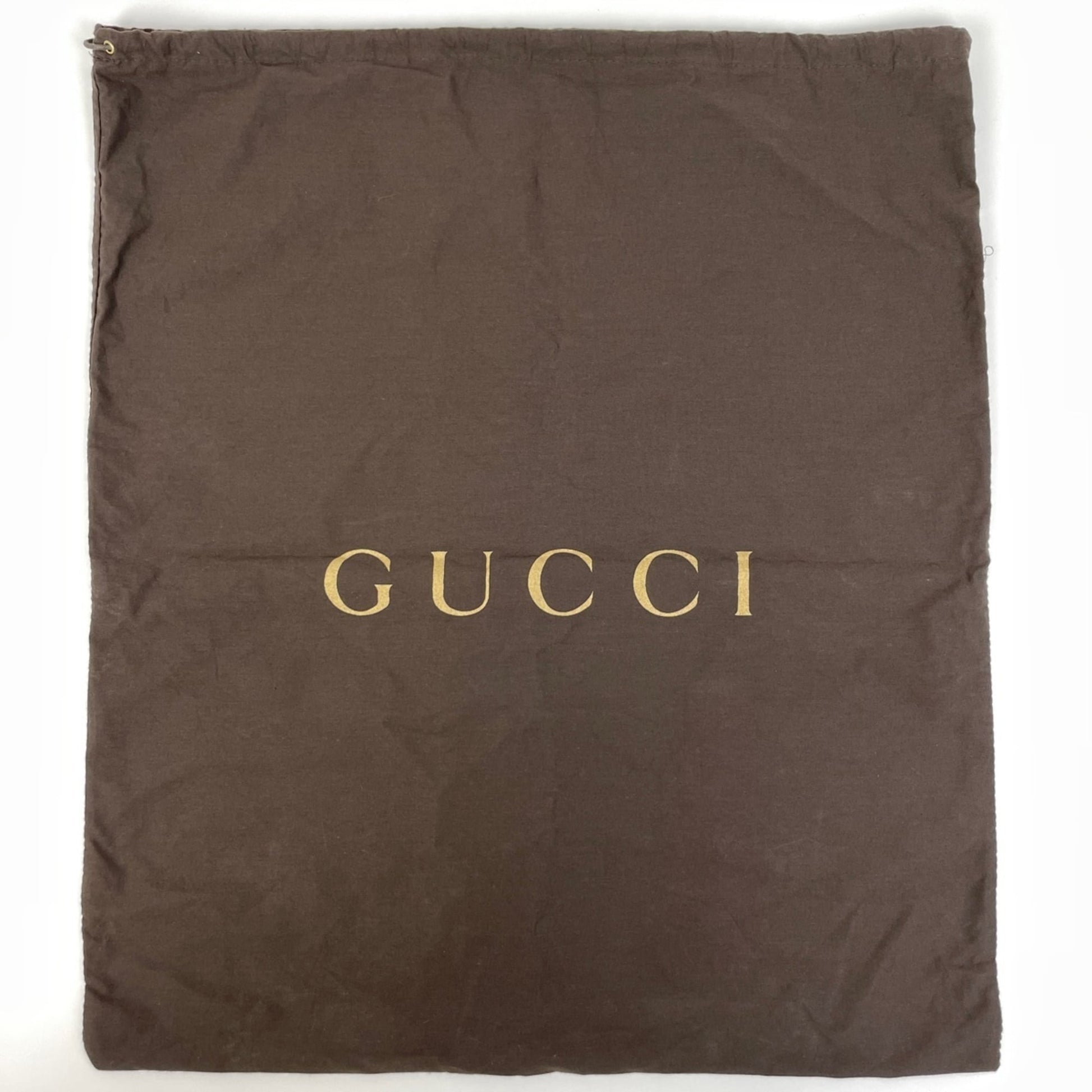 Gucci Black Leather Tote Bag