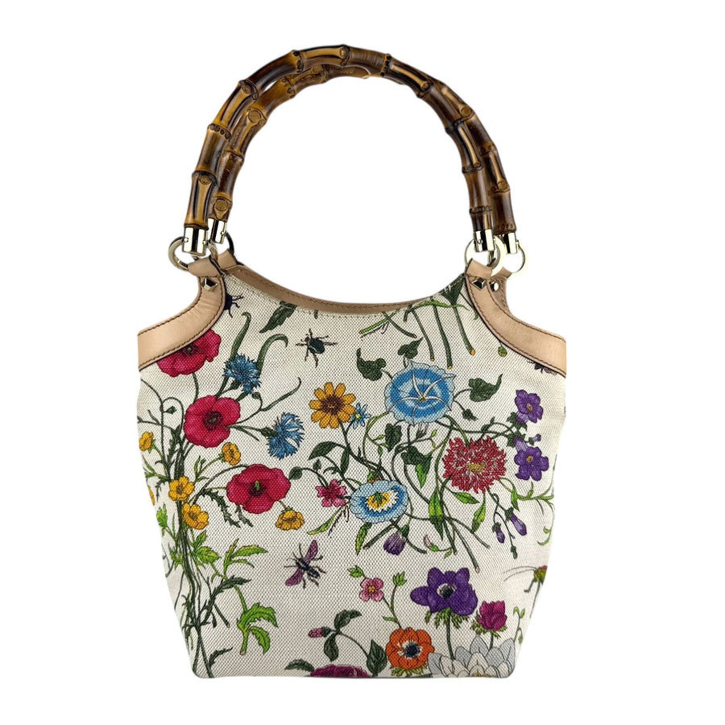 Gucci Multi-Color Canvas Handbag