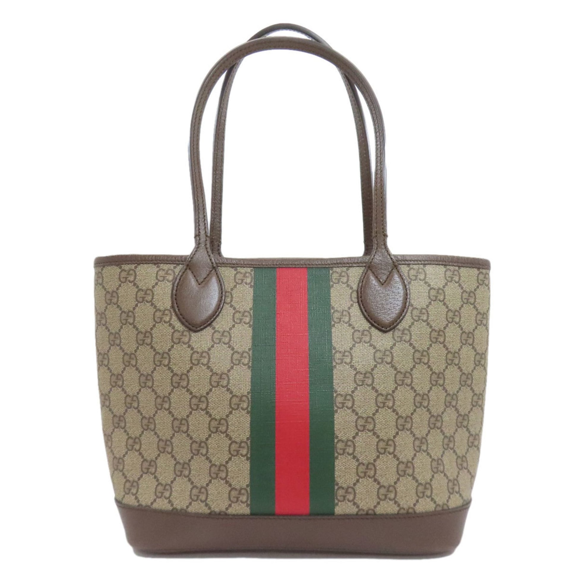 Gucci Brown Pvc Handbag