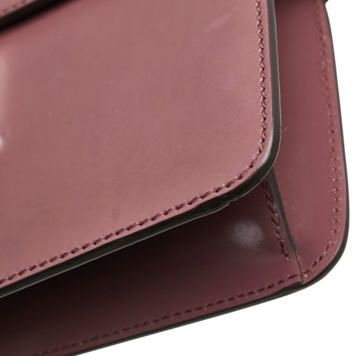 Gucci Wine Leather Clutch Bag