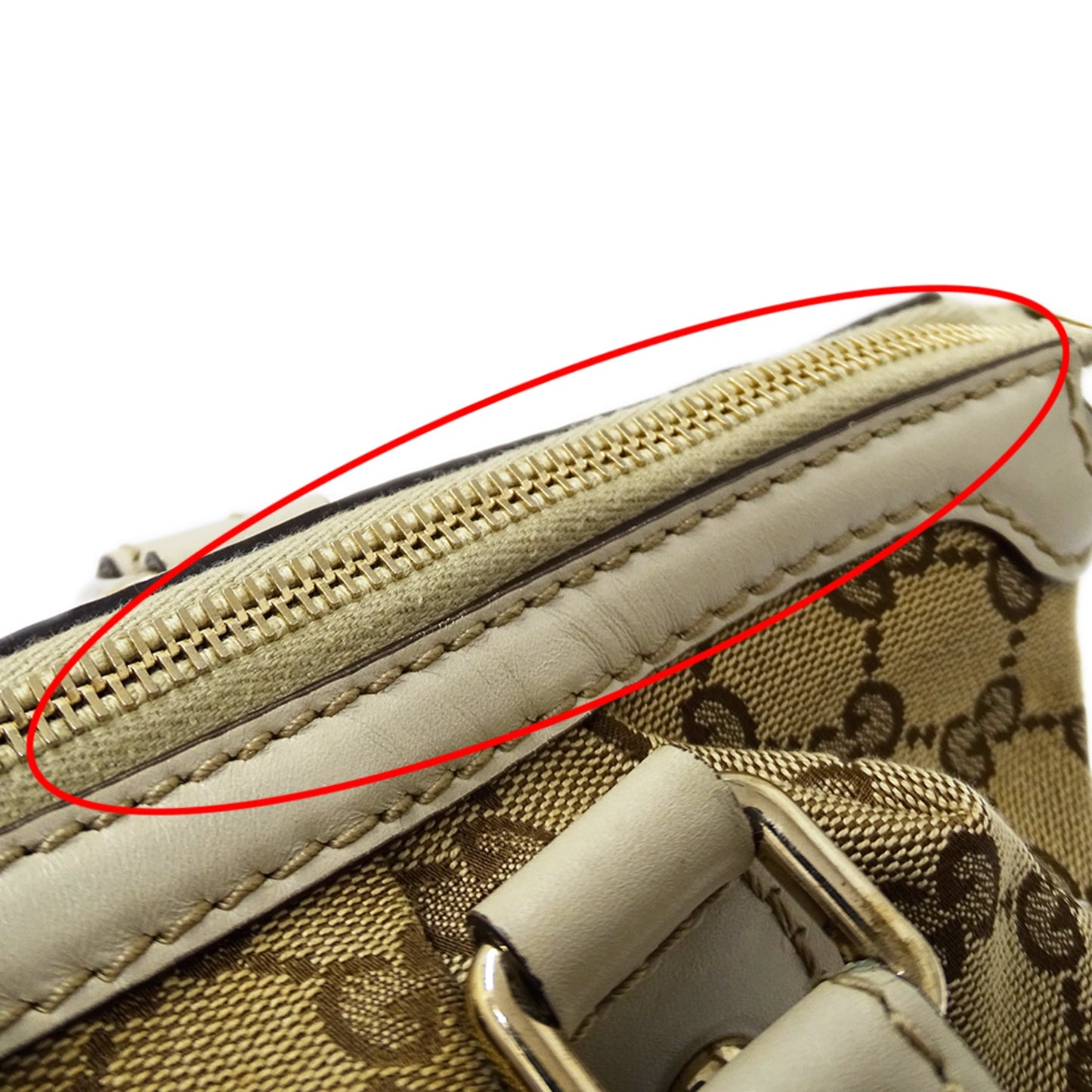 Gucci Gg Canvas Beige Brown Gg Canvas Handbag Shoulder Bag