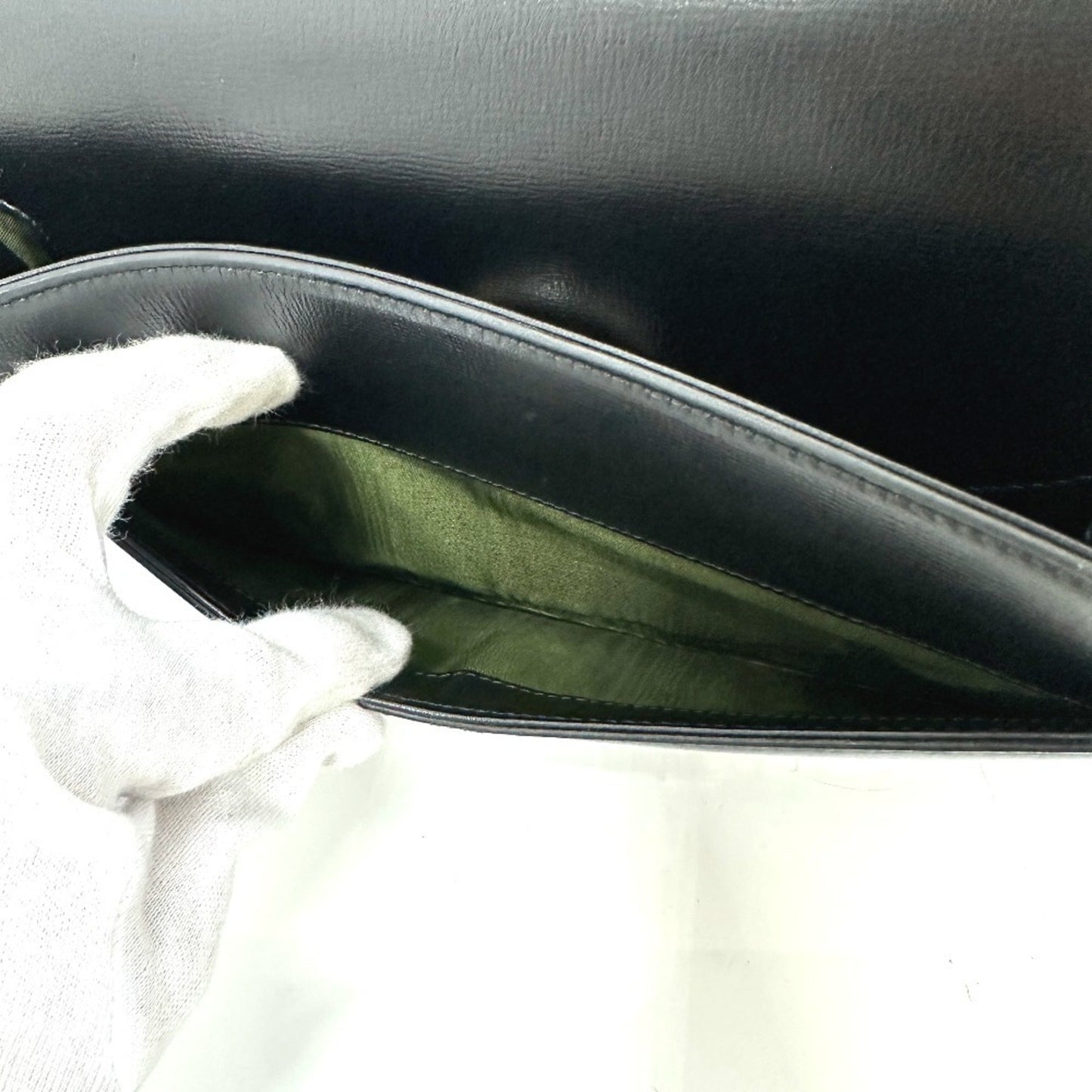 Gucci Black Leather Shoulder Bag