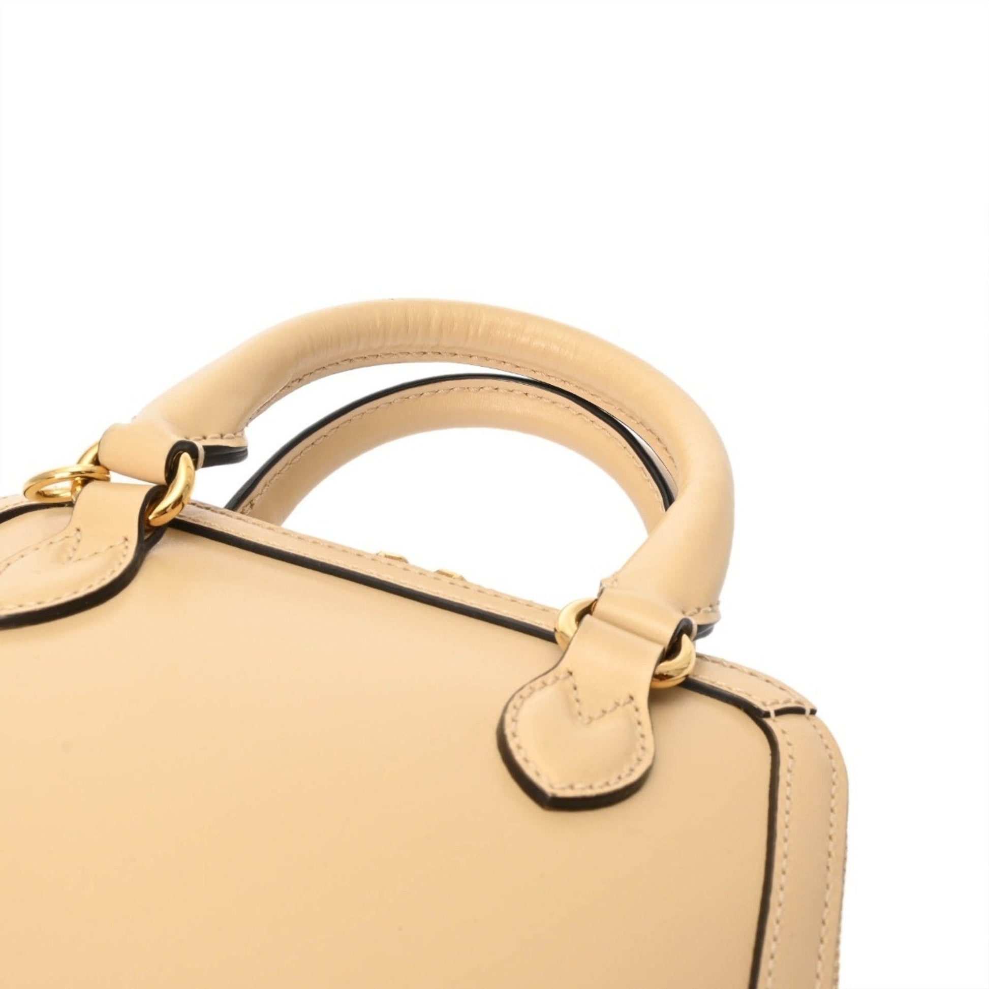 Gucci Horsebit Beige Handbag