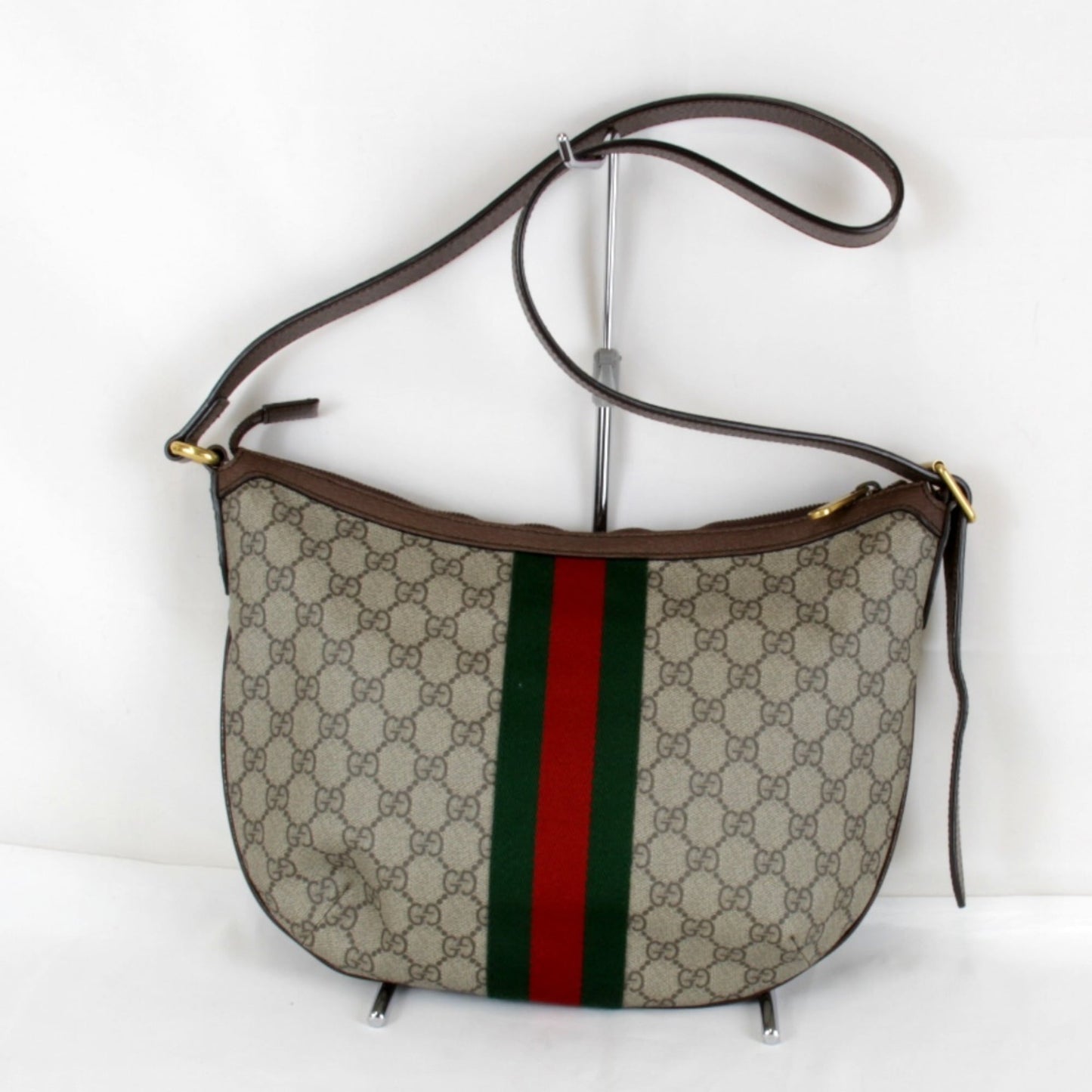 Gucci Ophidia Brown Gg Supreme Shoulder Bag