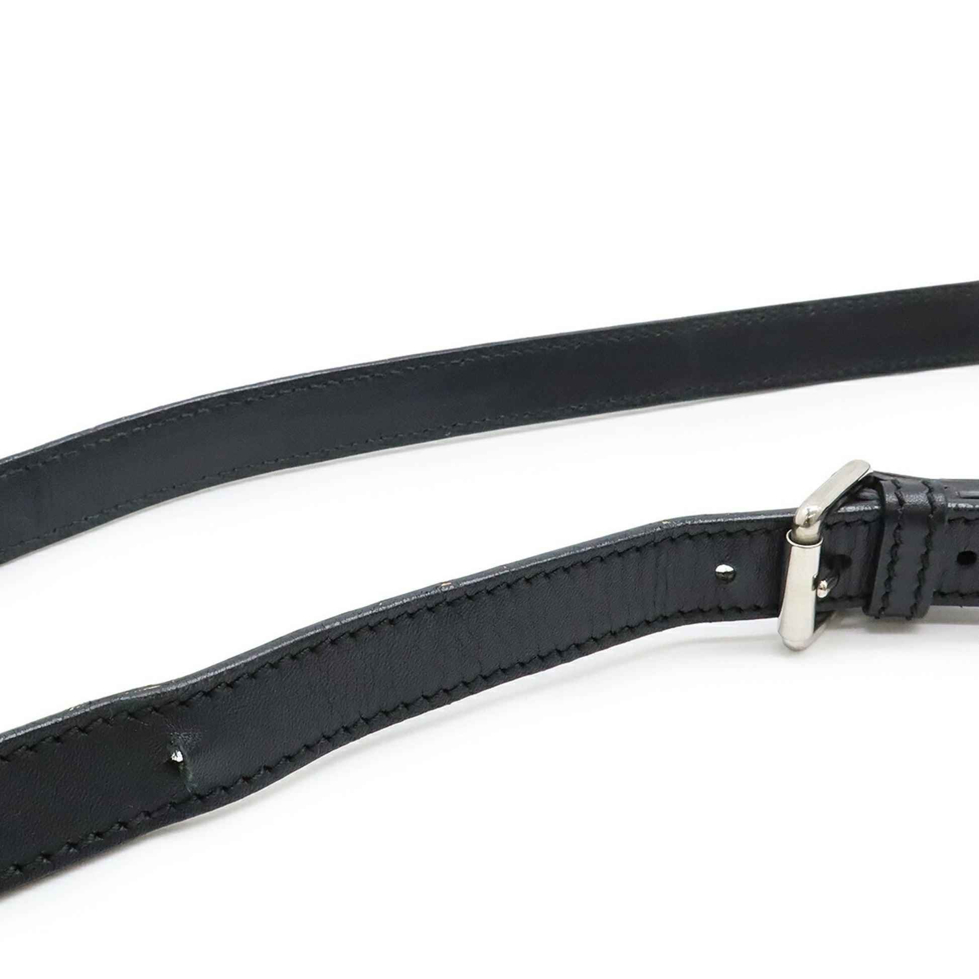 Gucci Black Nylon Leather Shoulder Bag