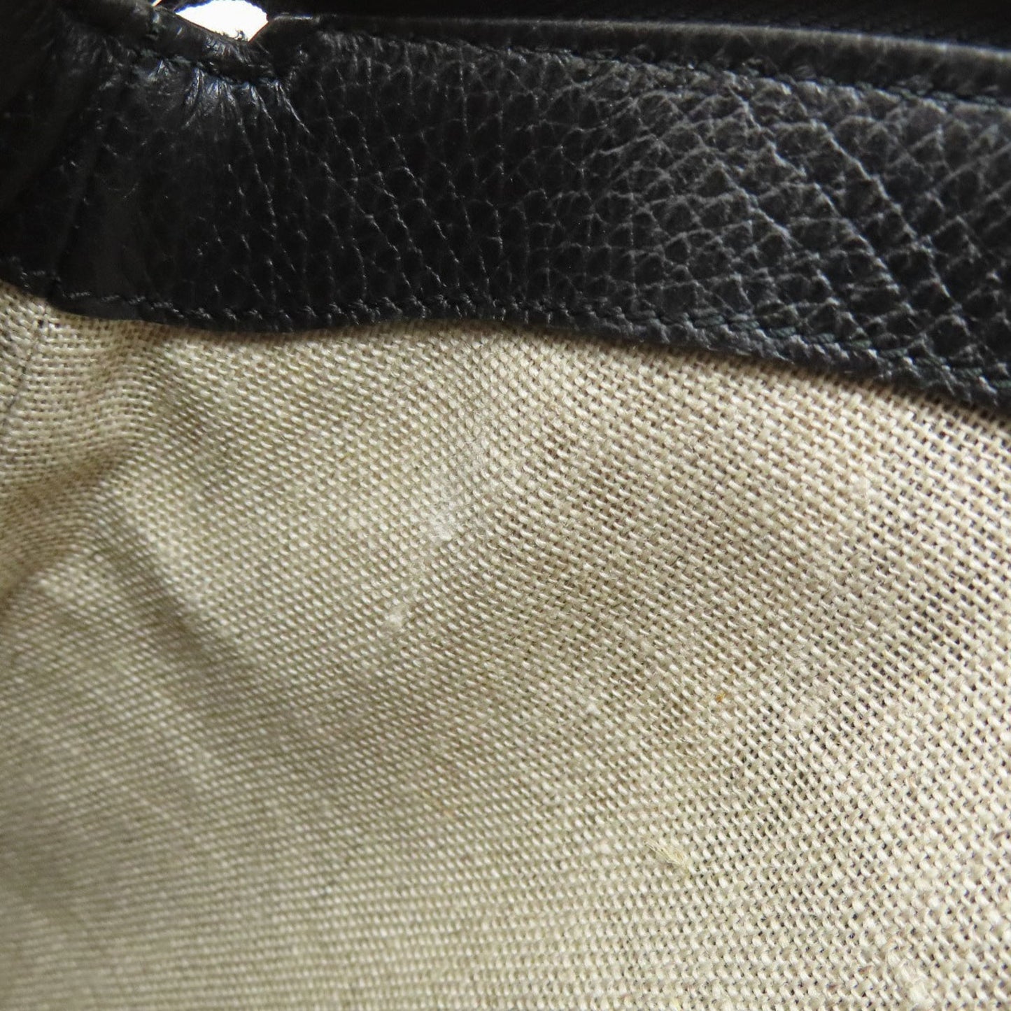 Gucci Black Leather Handbag