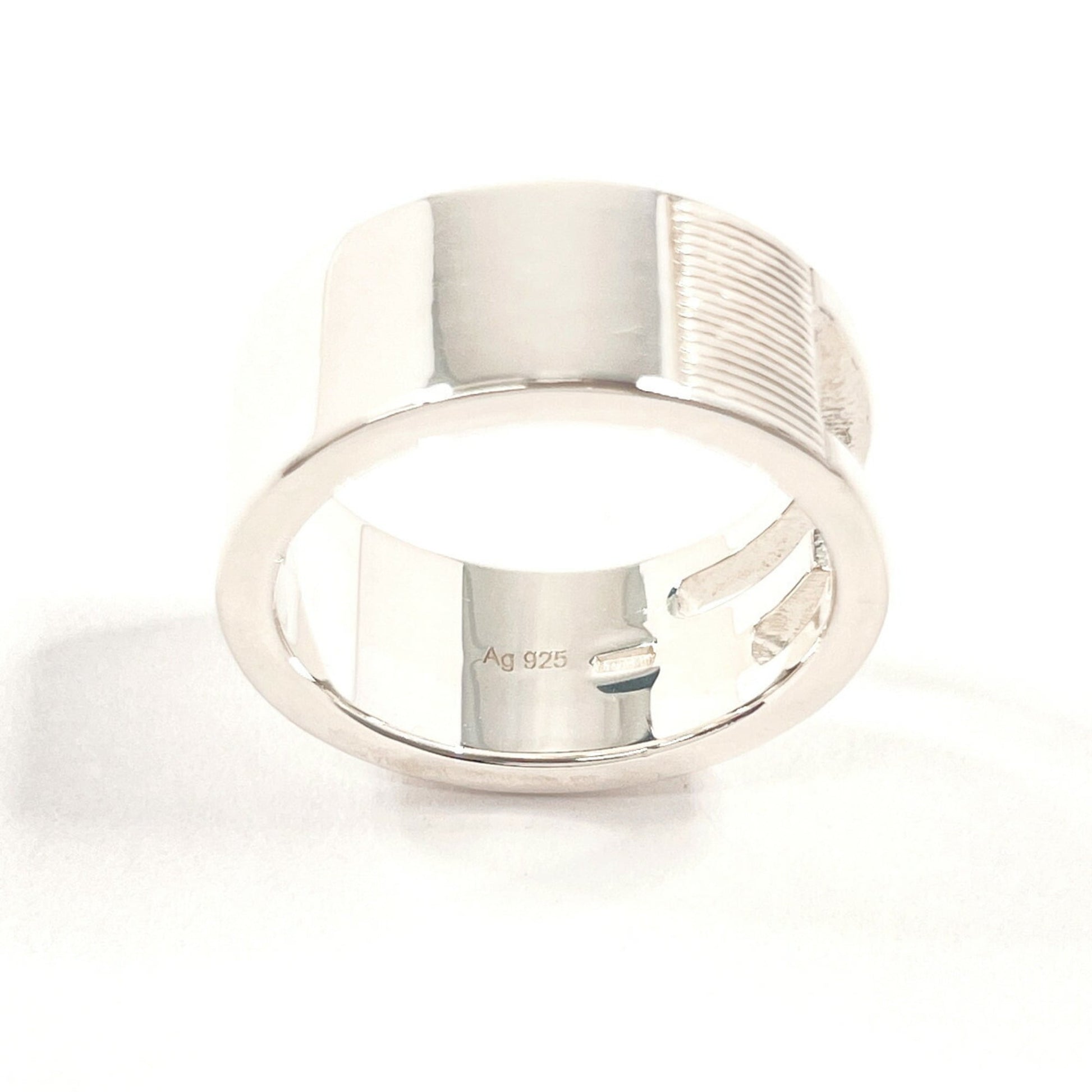 Gucci Silver Silver 925 Band Ring