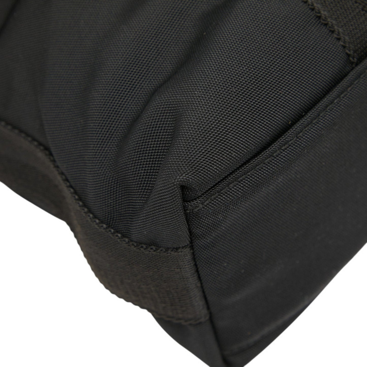 Gucci Black Nylon Leather Messenger Bag Shoulder Bag
