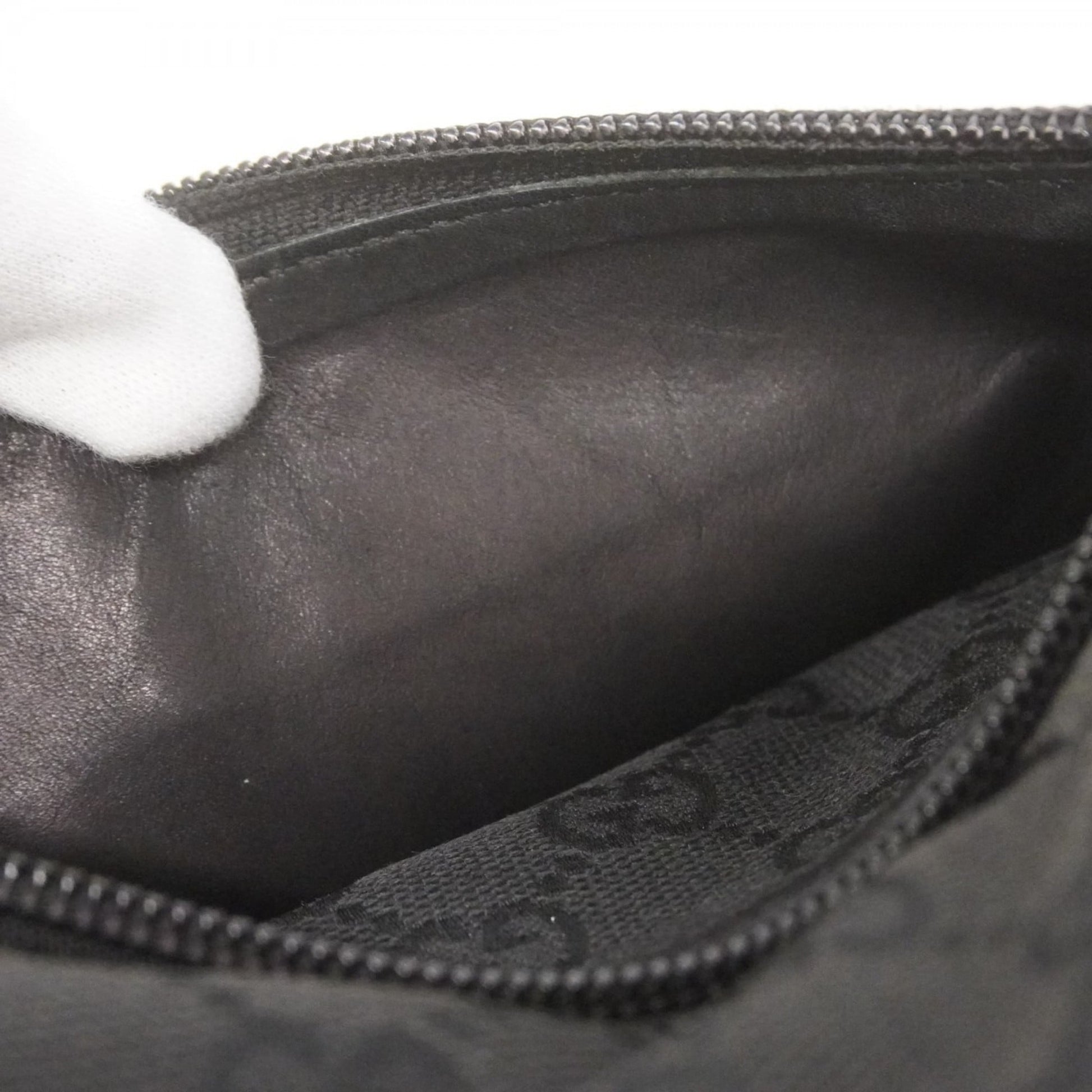 Gucci Black Canvas Tote Bag