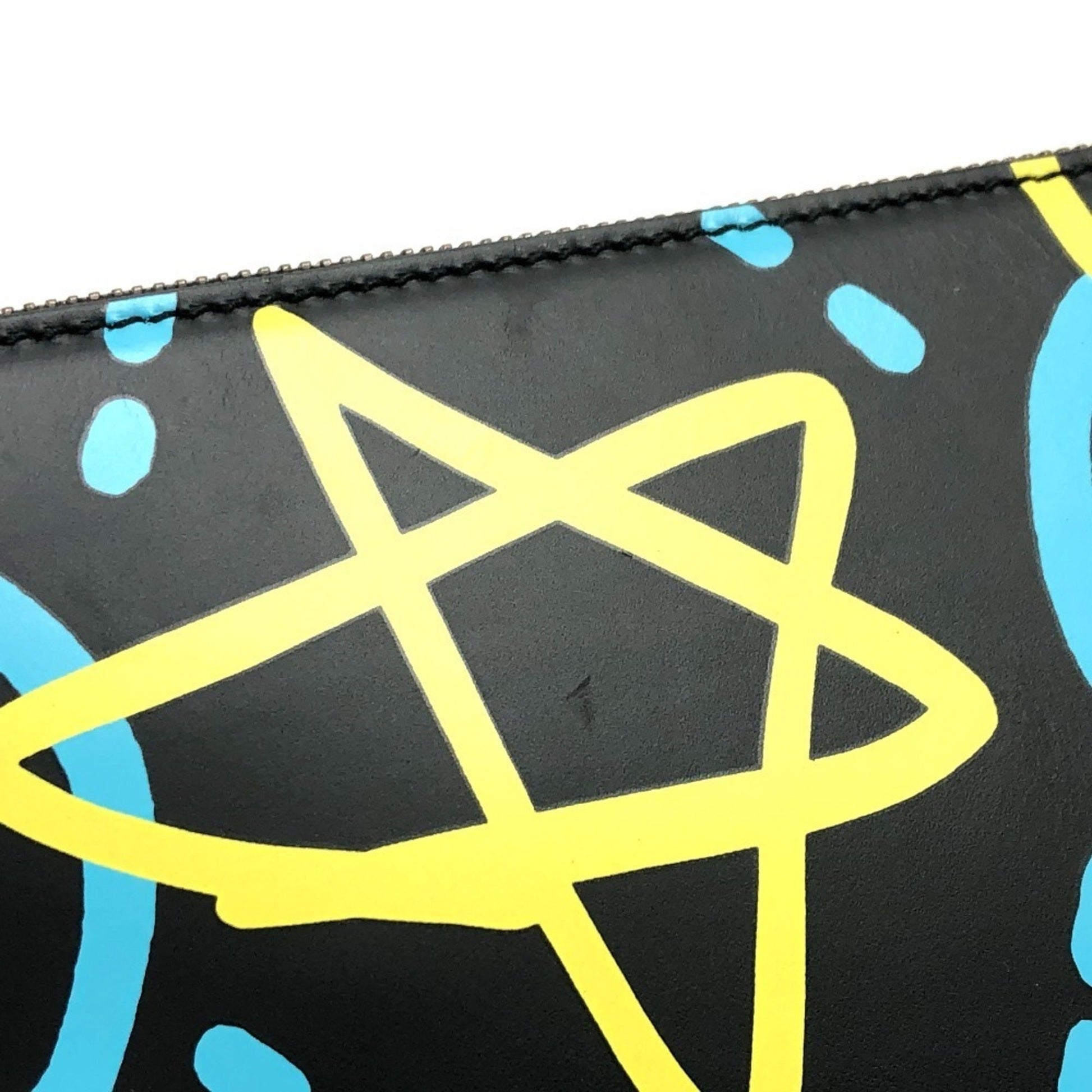 Gucci Black Multi-Color Leather Shoulder Bag