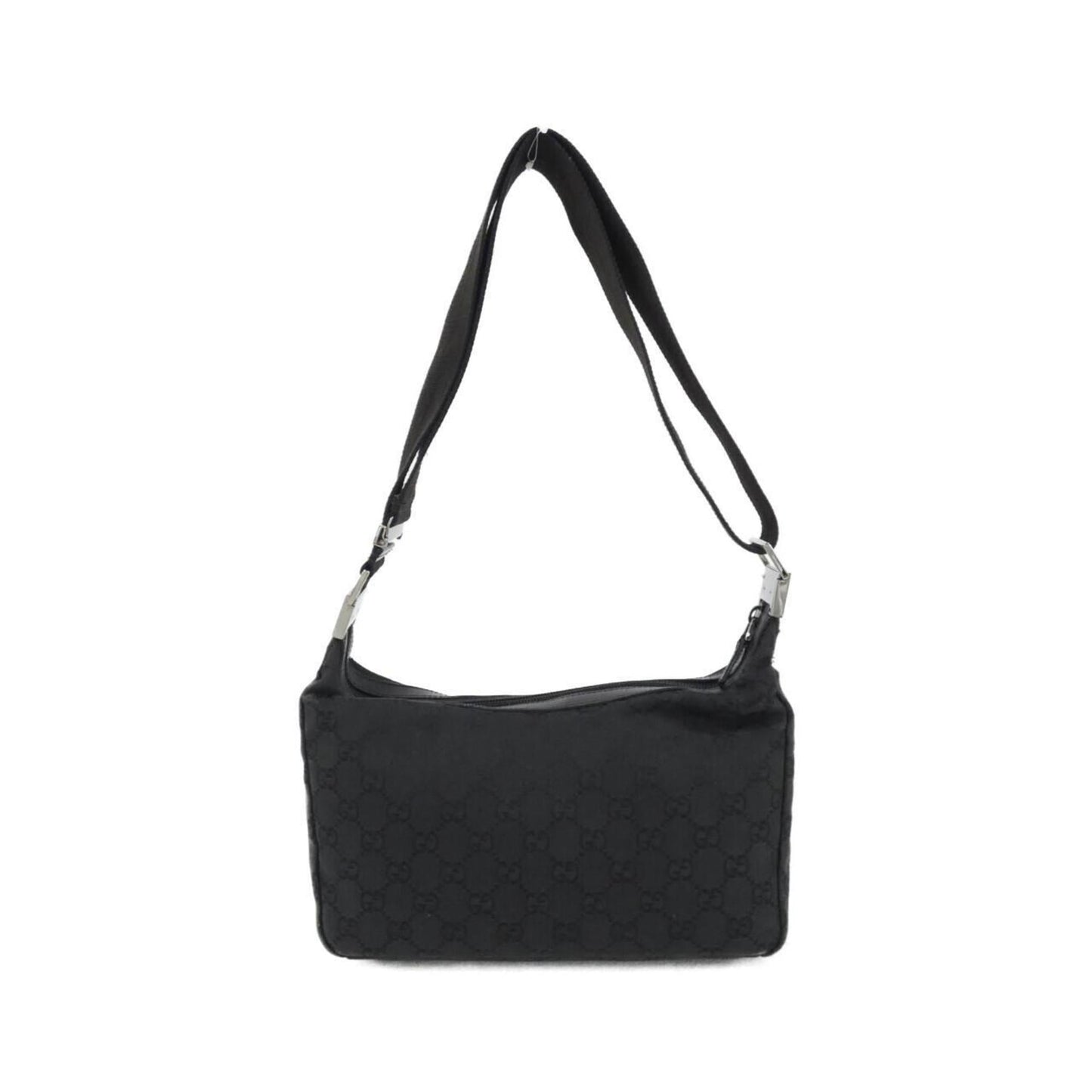 Gucci Gg Canvas Black Gg Canvas Shoulder Bag