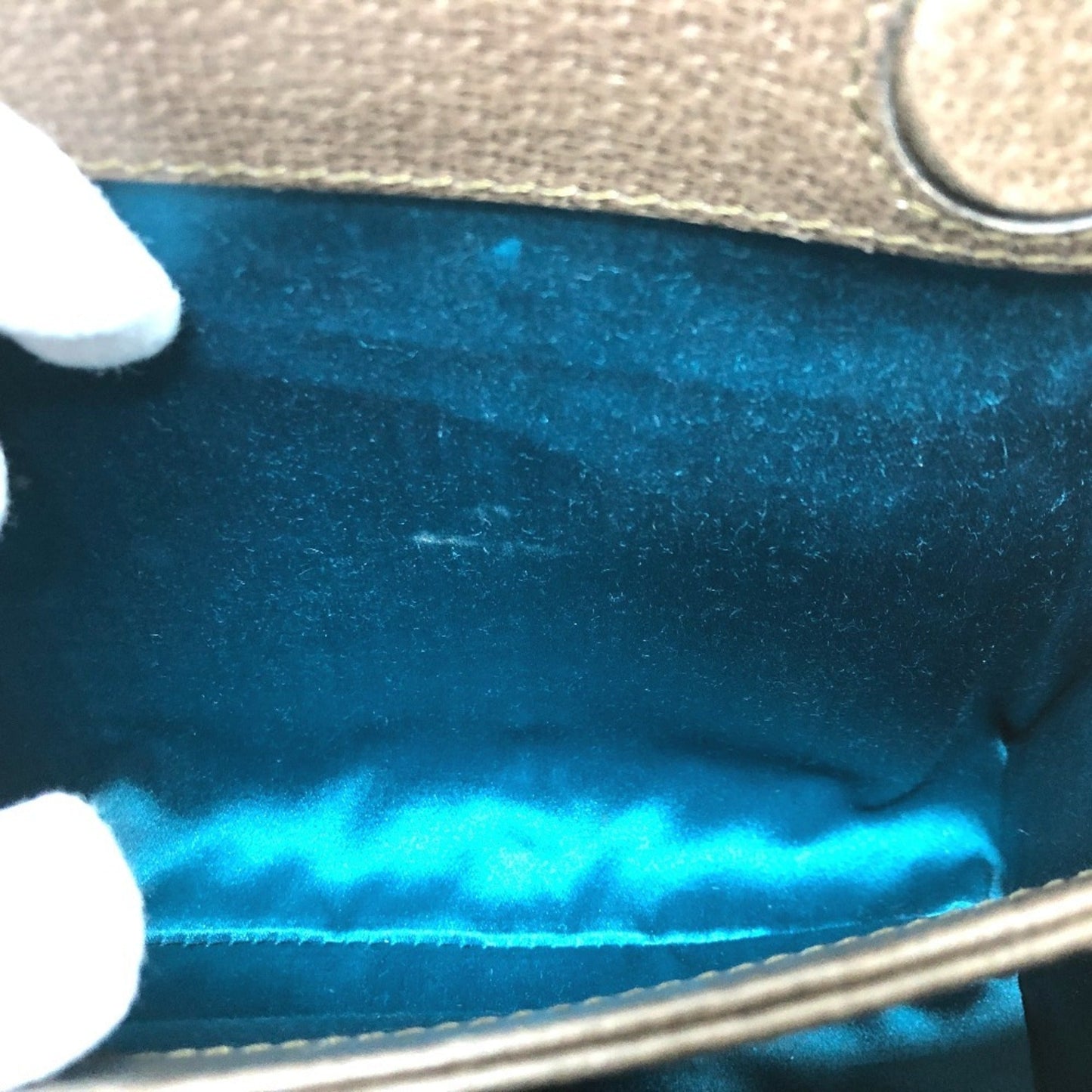 Gucci Brown Gg Supreme Shoulder Bag