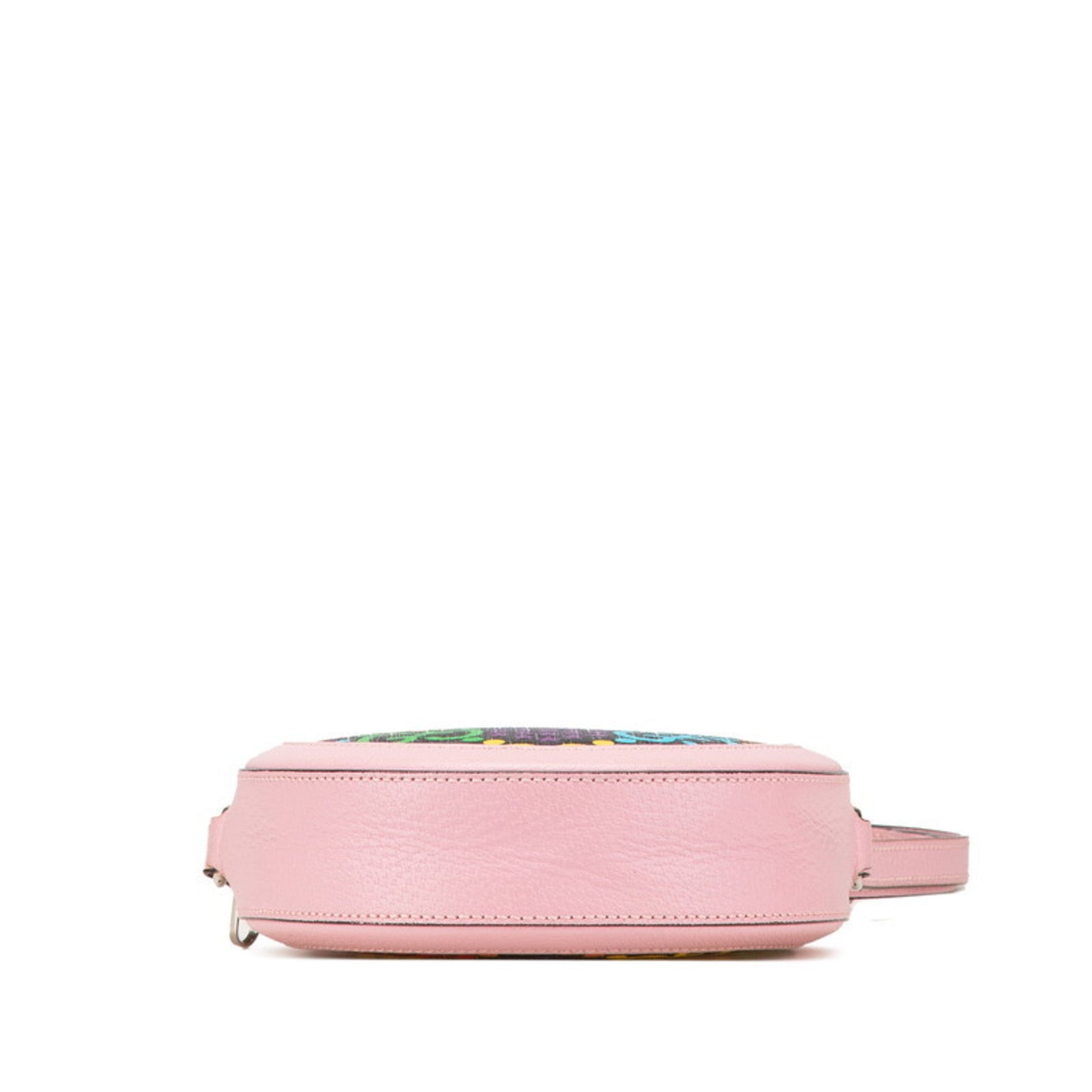 Gucci Multi-Color Pink Pvc Leather Shoulder Bag