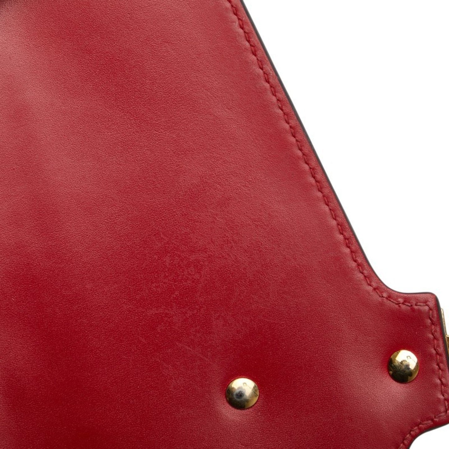 Gucci Navy Red Color Leather Shoulder Bag